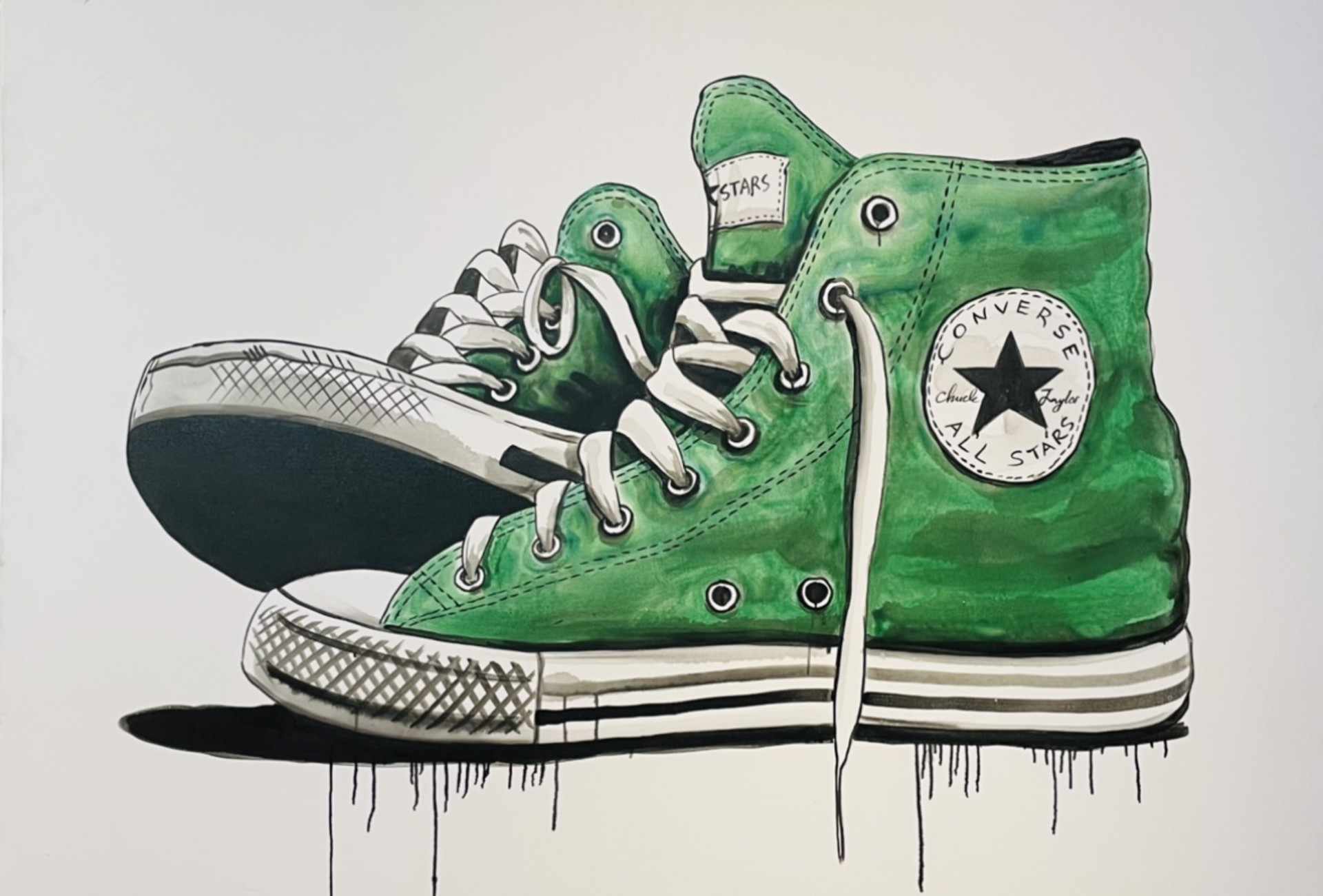 "Green Converse" by BuMa Project