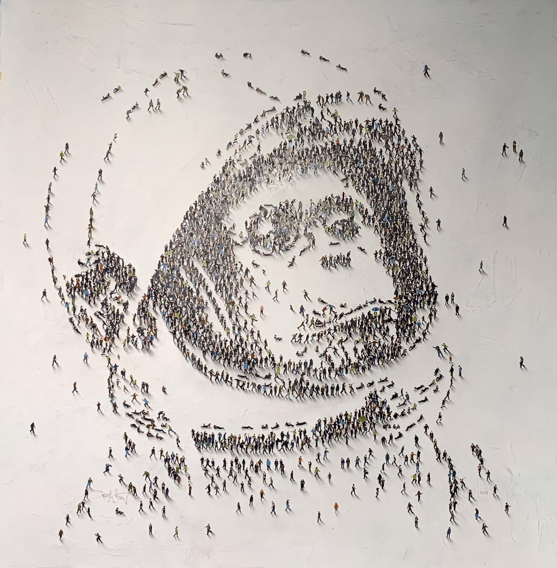 Space Monkeys by Craig Alan, Populus Figurative