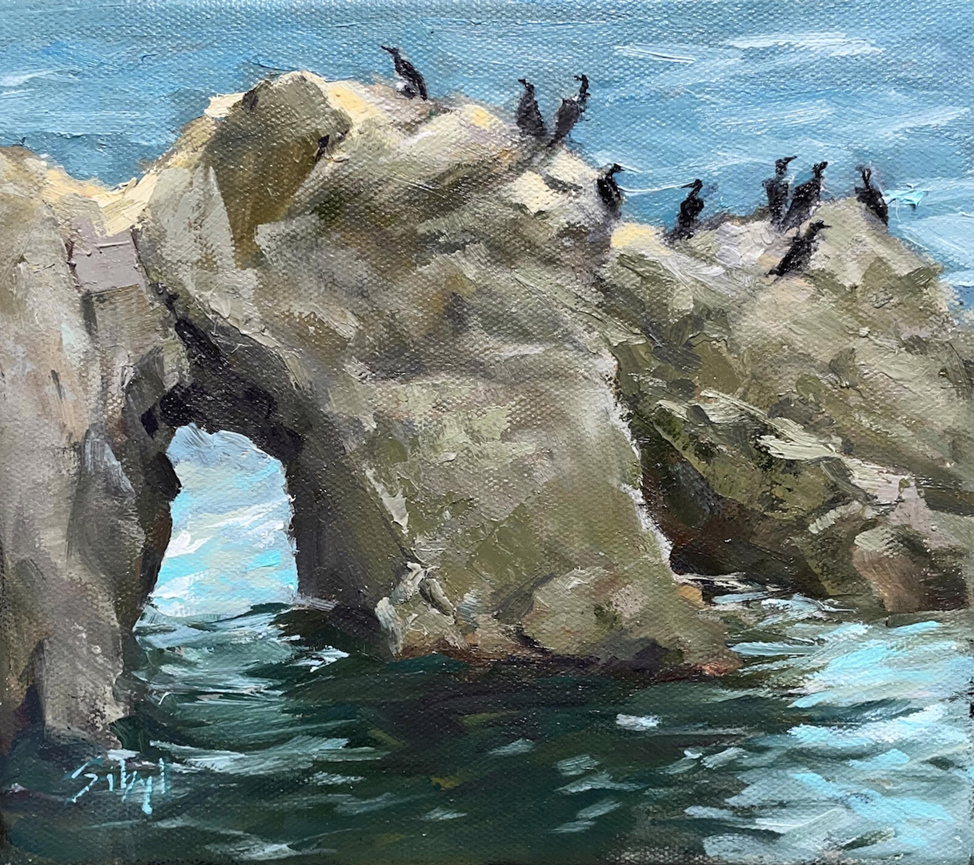 A Gulp of Cormorants by Sibyl Johnson