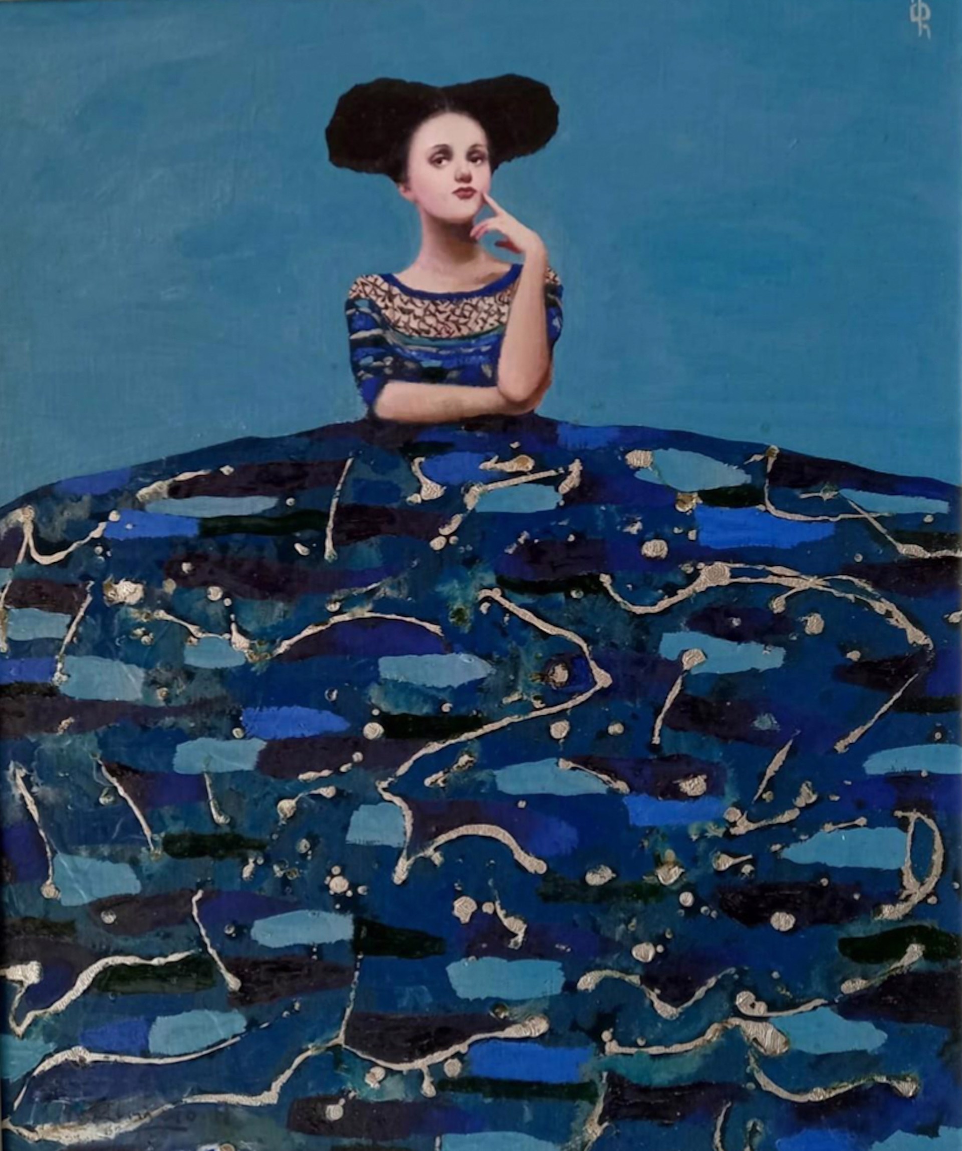 Menina Azul by Alfredo Palmero