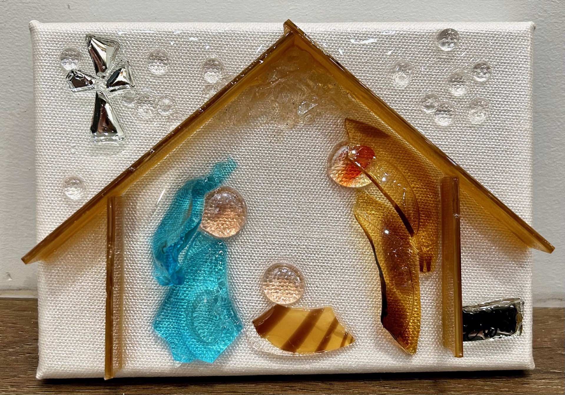 Nativity by Good Juju Glass Art