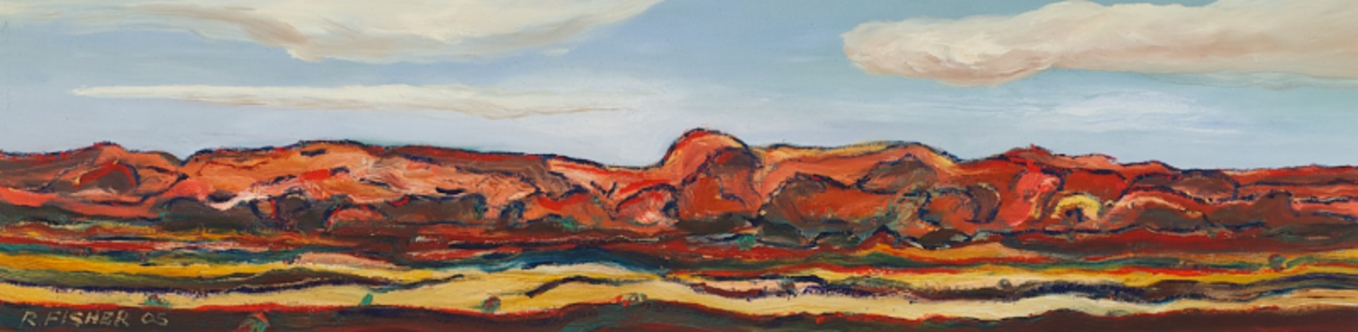 The Painted Desert VI by Robert Fisher