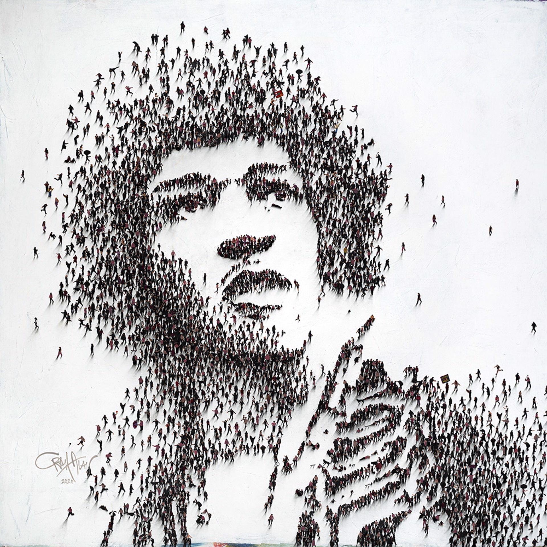 Hendrix by Craig Alan, Populus Figurative