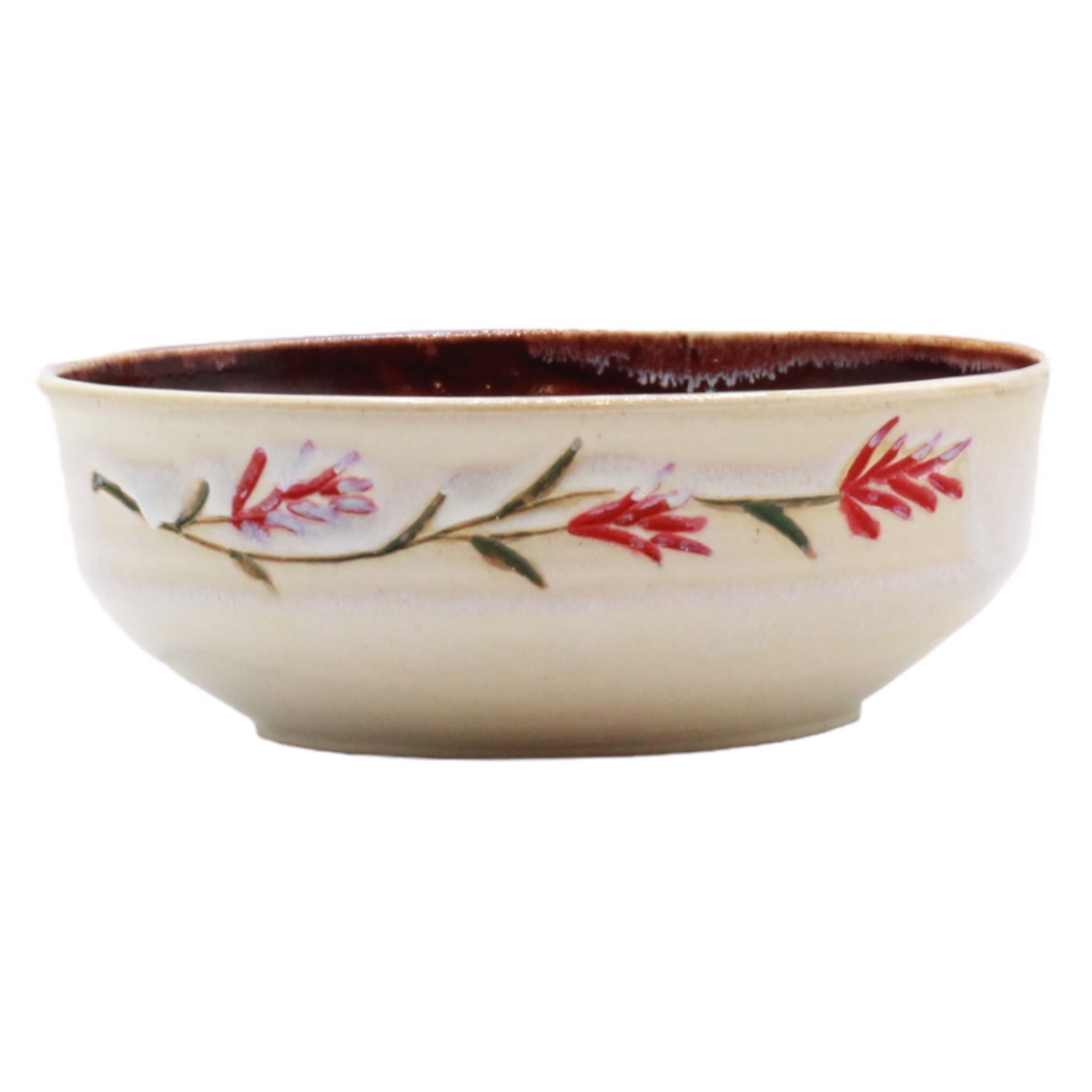 Indian Paintbrush Bowl by Katie Redfield