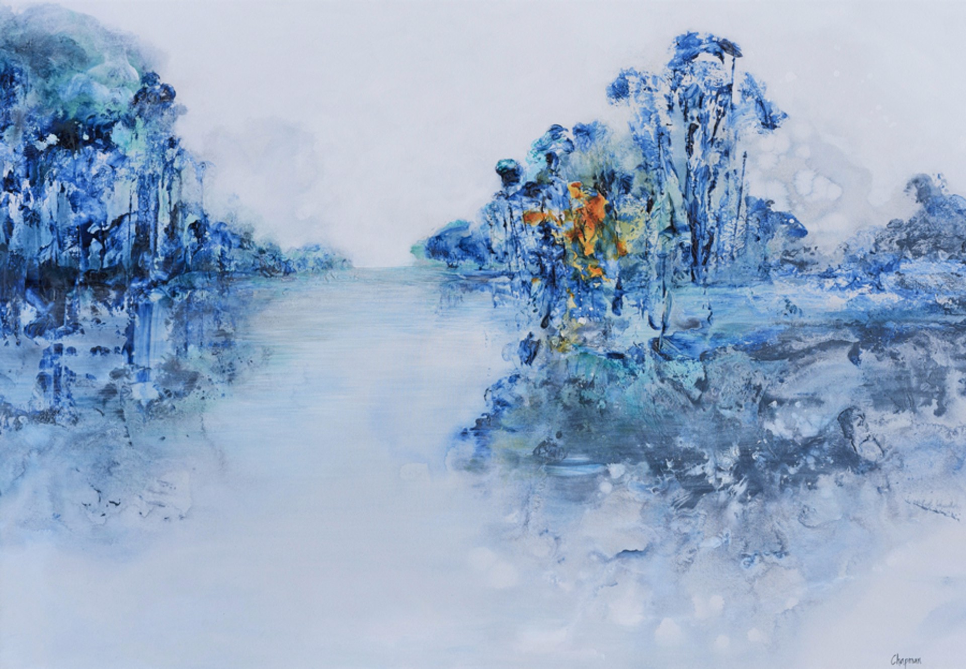 Blue Oasis II by Elizabeth Chapman