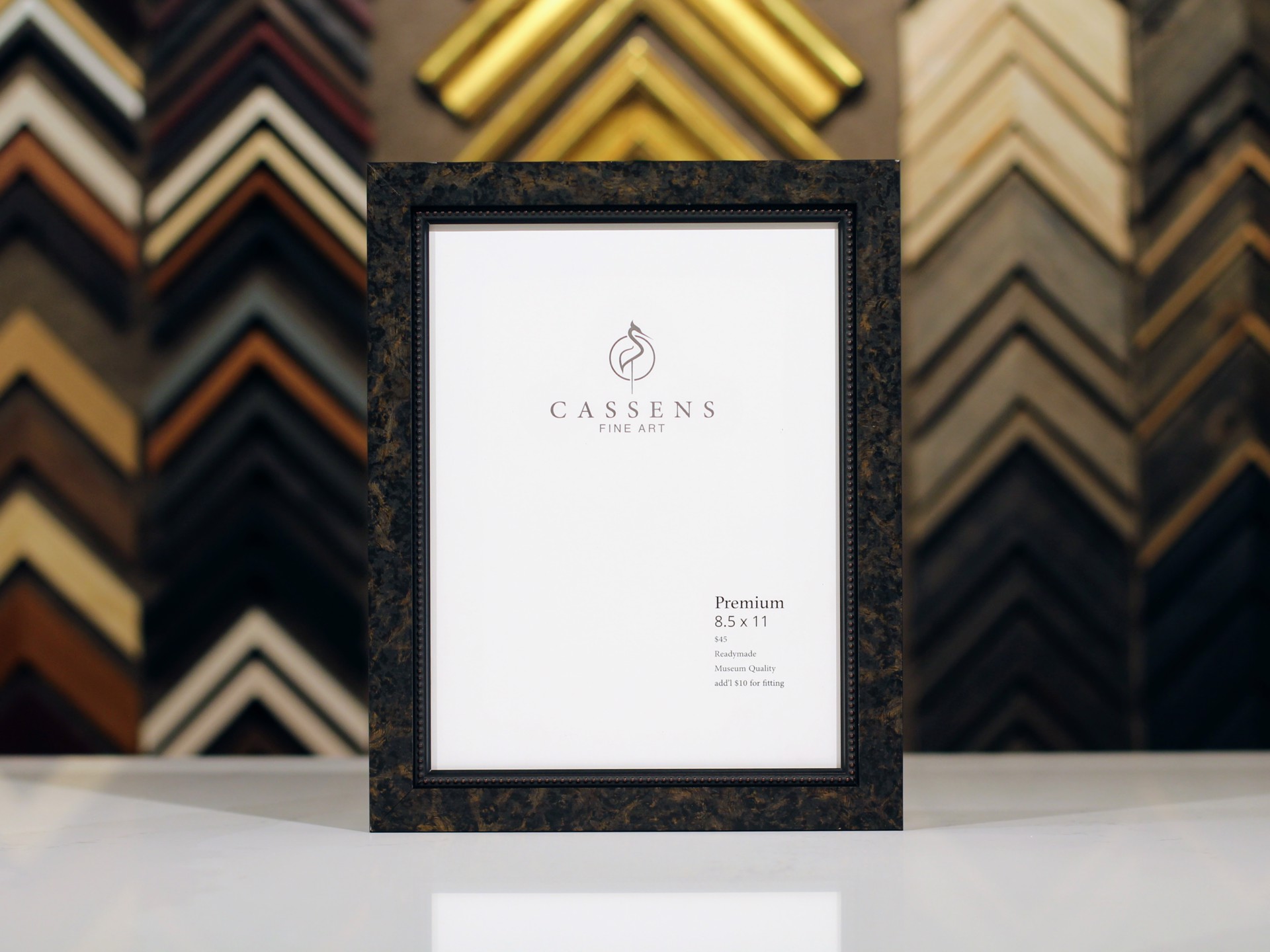 8.5x11 Premium Ready Made Frame