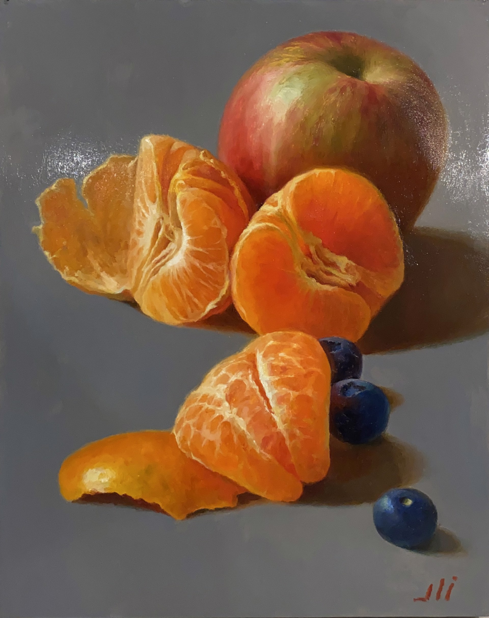 油彩画　李松子（Lee Song Ja) Jie (Jay) Li | Soft Water Gallery