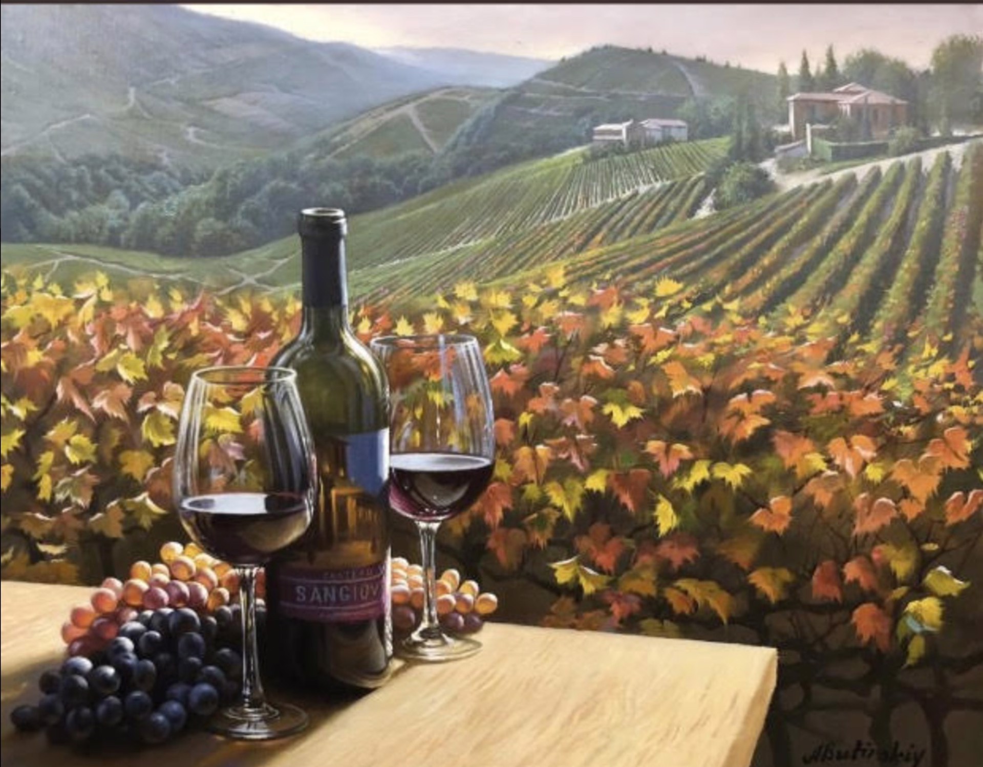 California Wine Country by Alexei Butirskiy