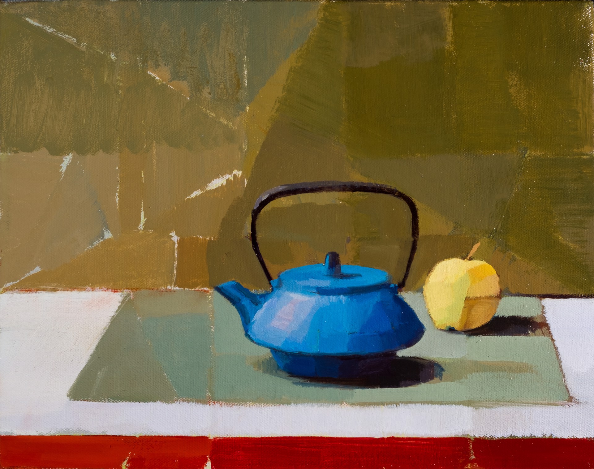Teapot and Fruit by Hiroshi Sato