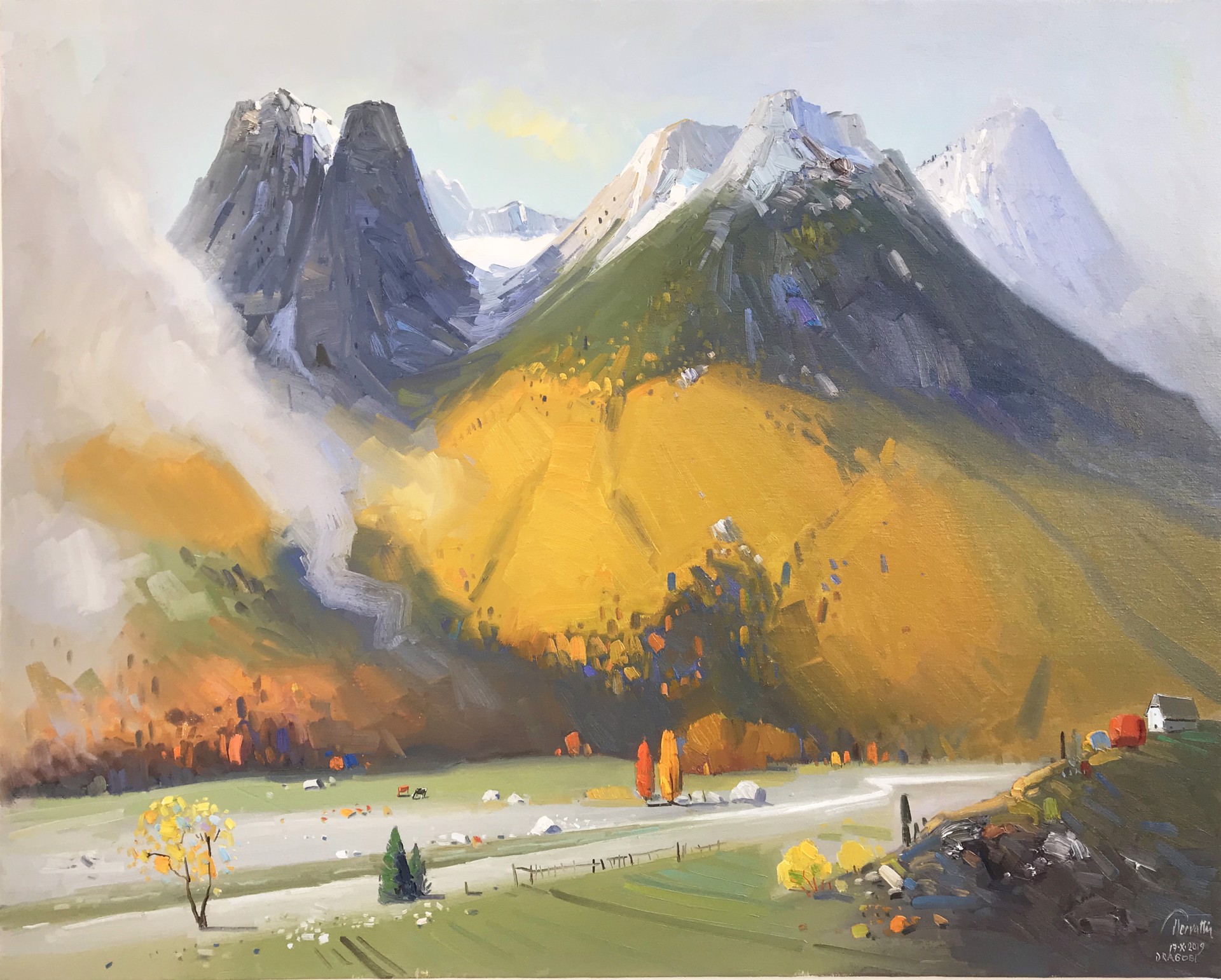 Autumn in the Alps by PASHK PERVATHI