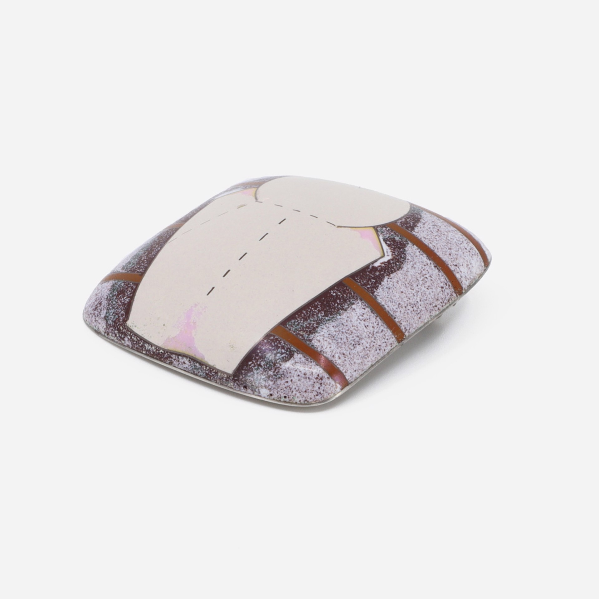 Pattern Brooch Wall Relief, 1978 by Jamie Bennett