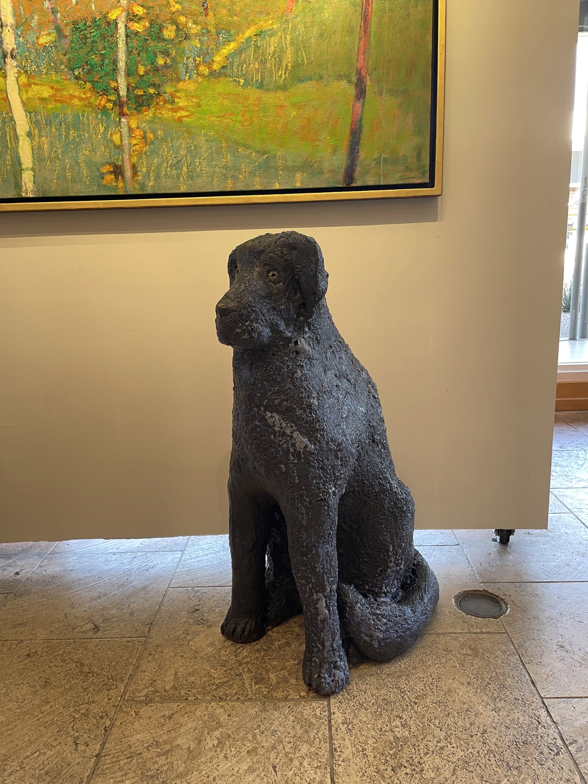 Blue Dog by Mark Chatterley