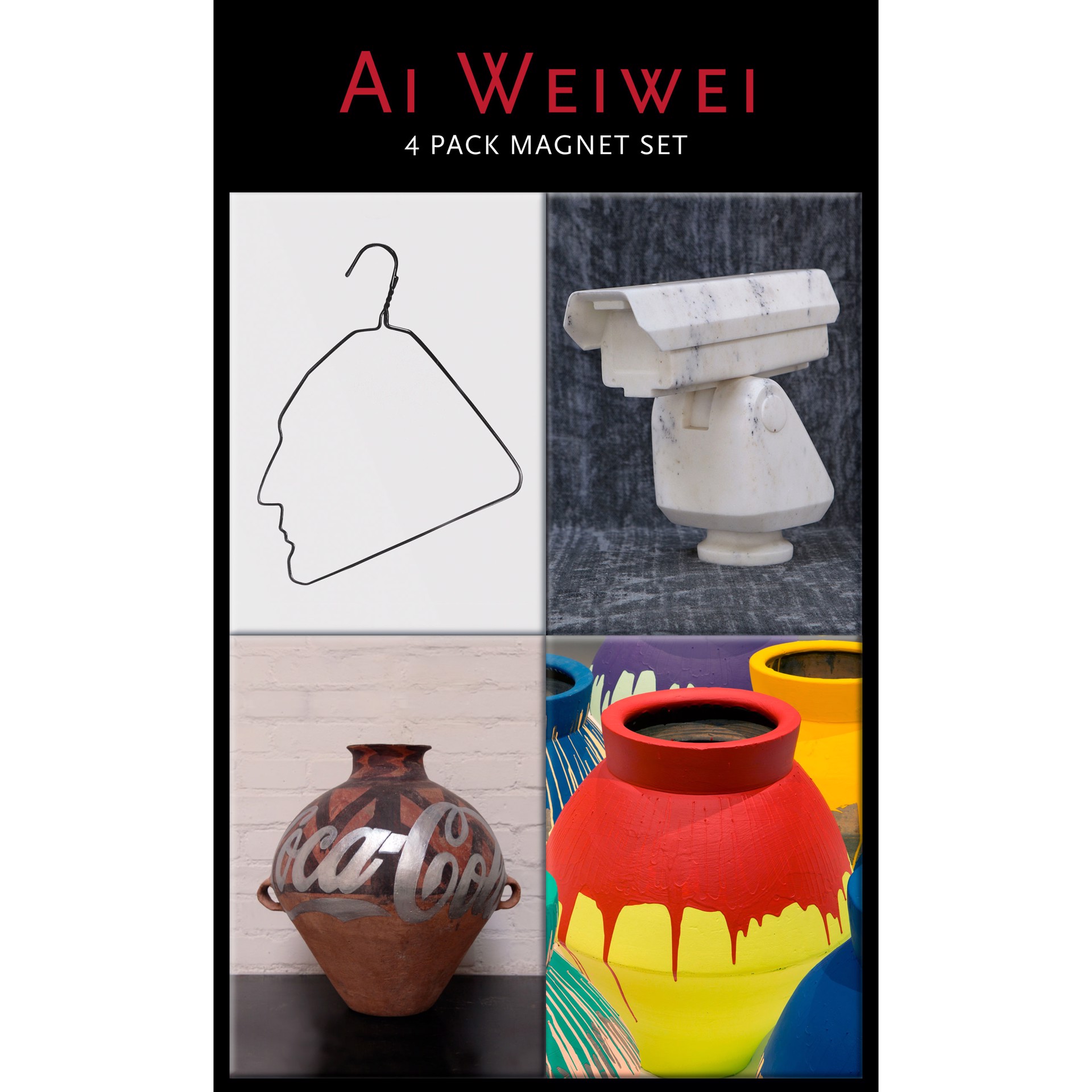 Ai Wewei Magnet 4 Pack by Ai Weiwei