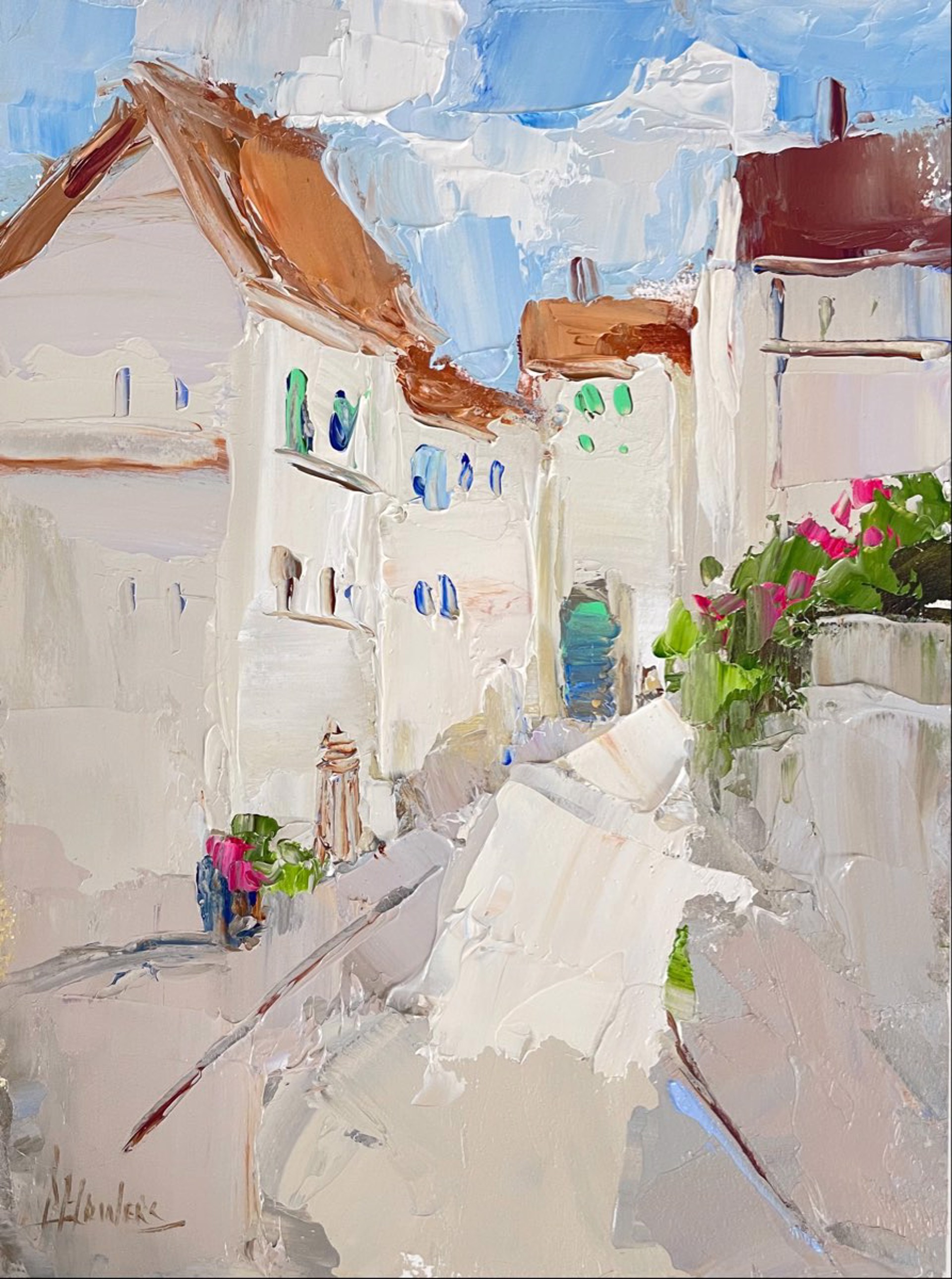 French Street, II by Barbara Flowers