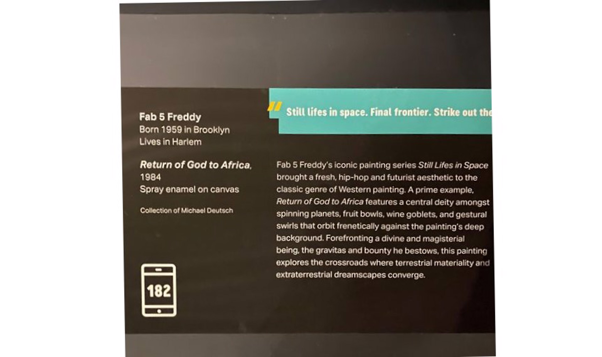 Return God to Africa by Fab 5 Freddy