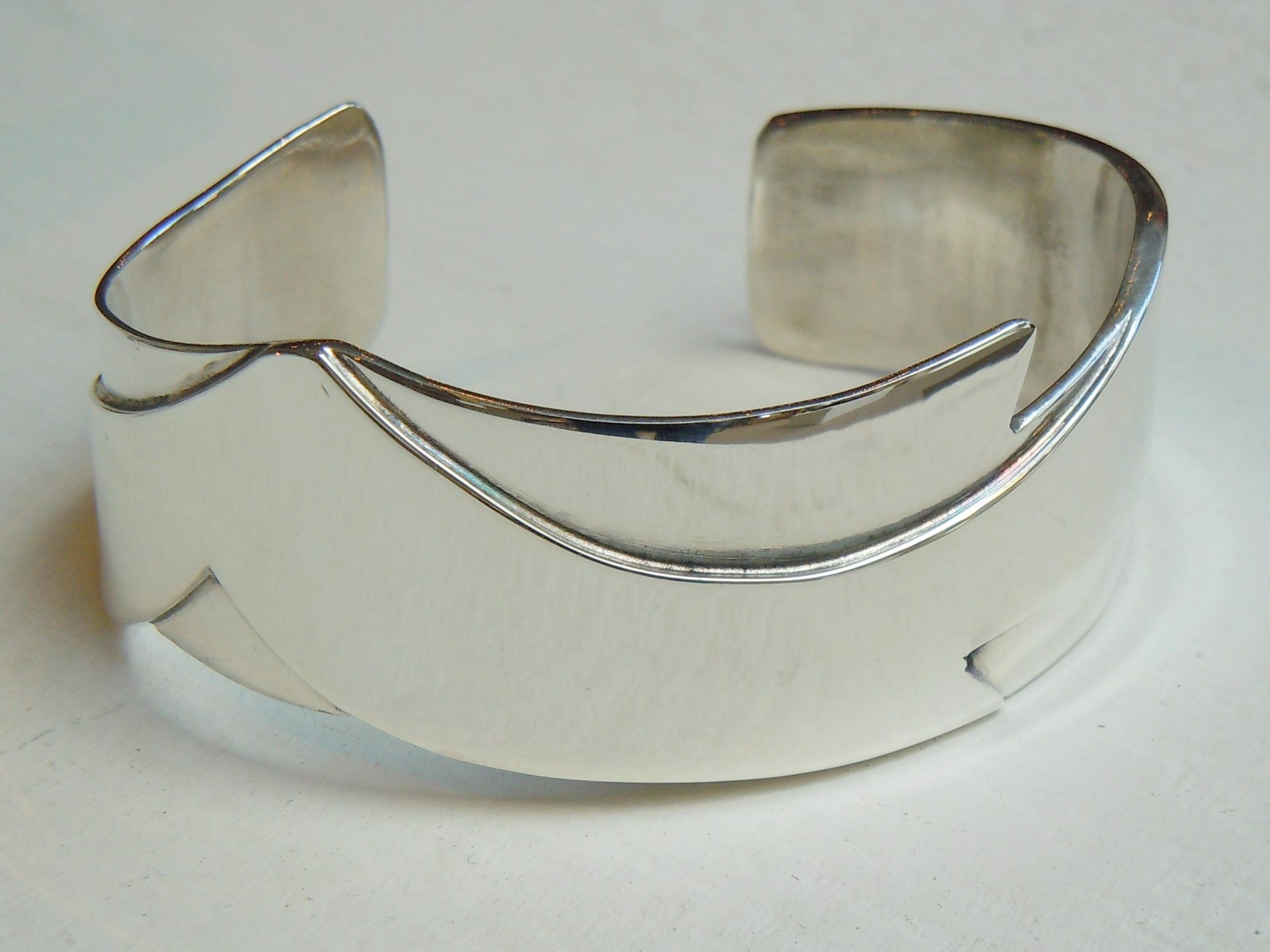 Sterling Cuff by Anne Forbes