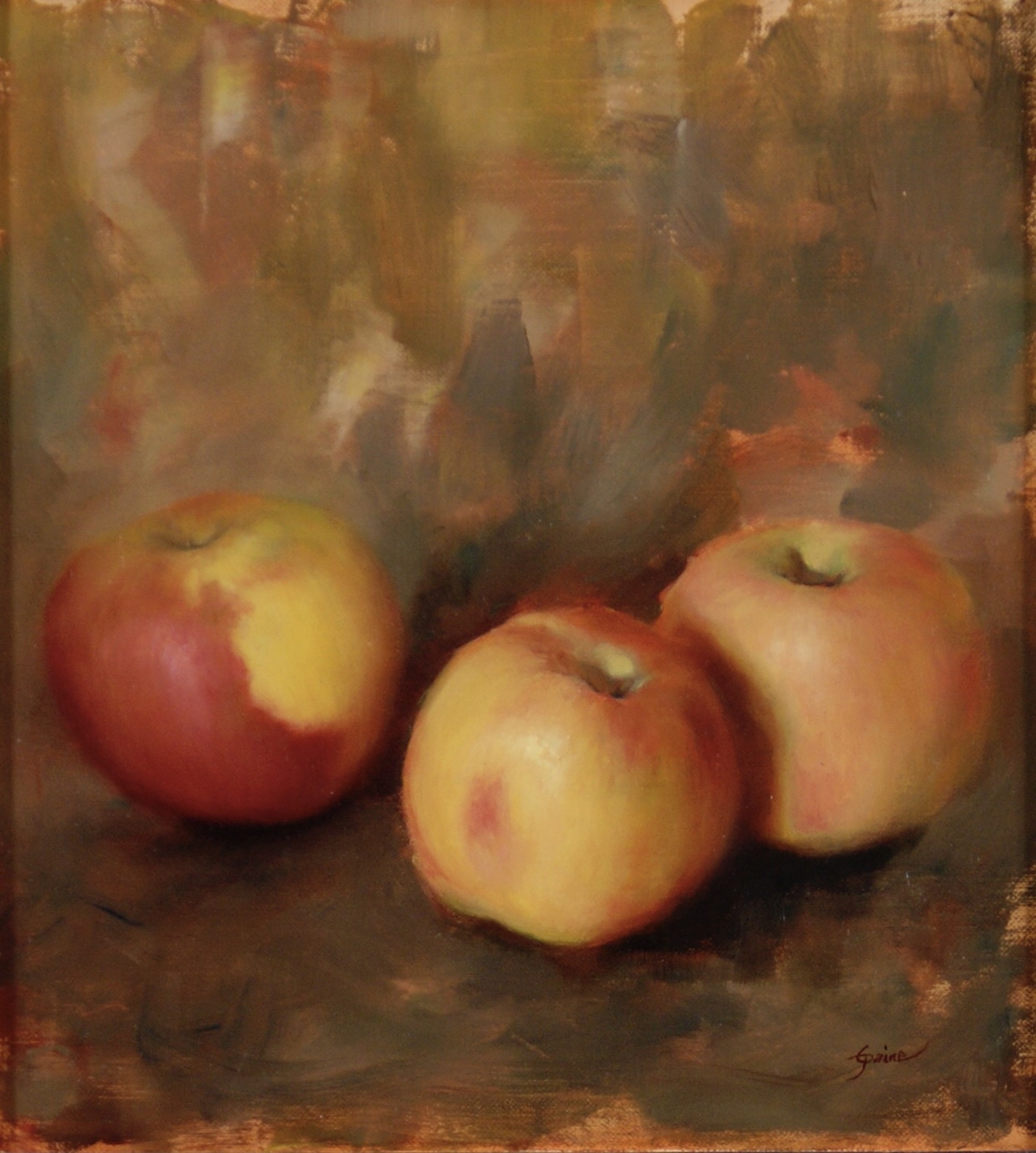 Braeburn Apples by Carla Paine