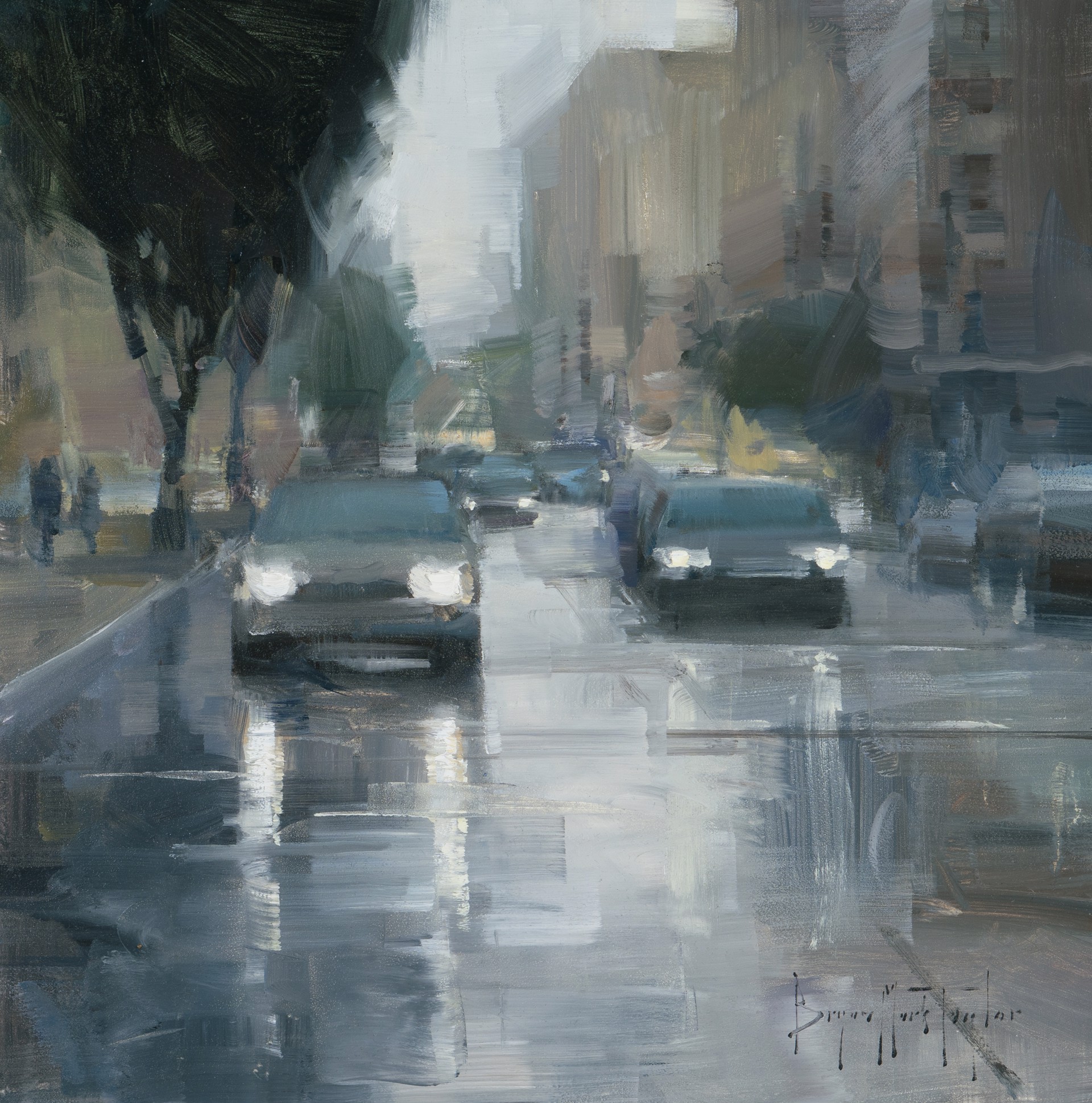 San Francisco Rain by Bryan Mark Taylor