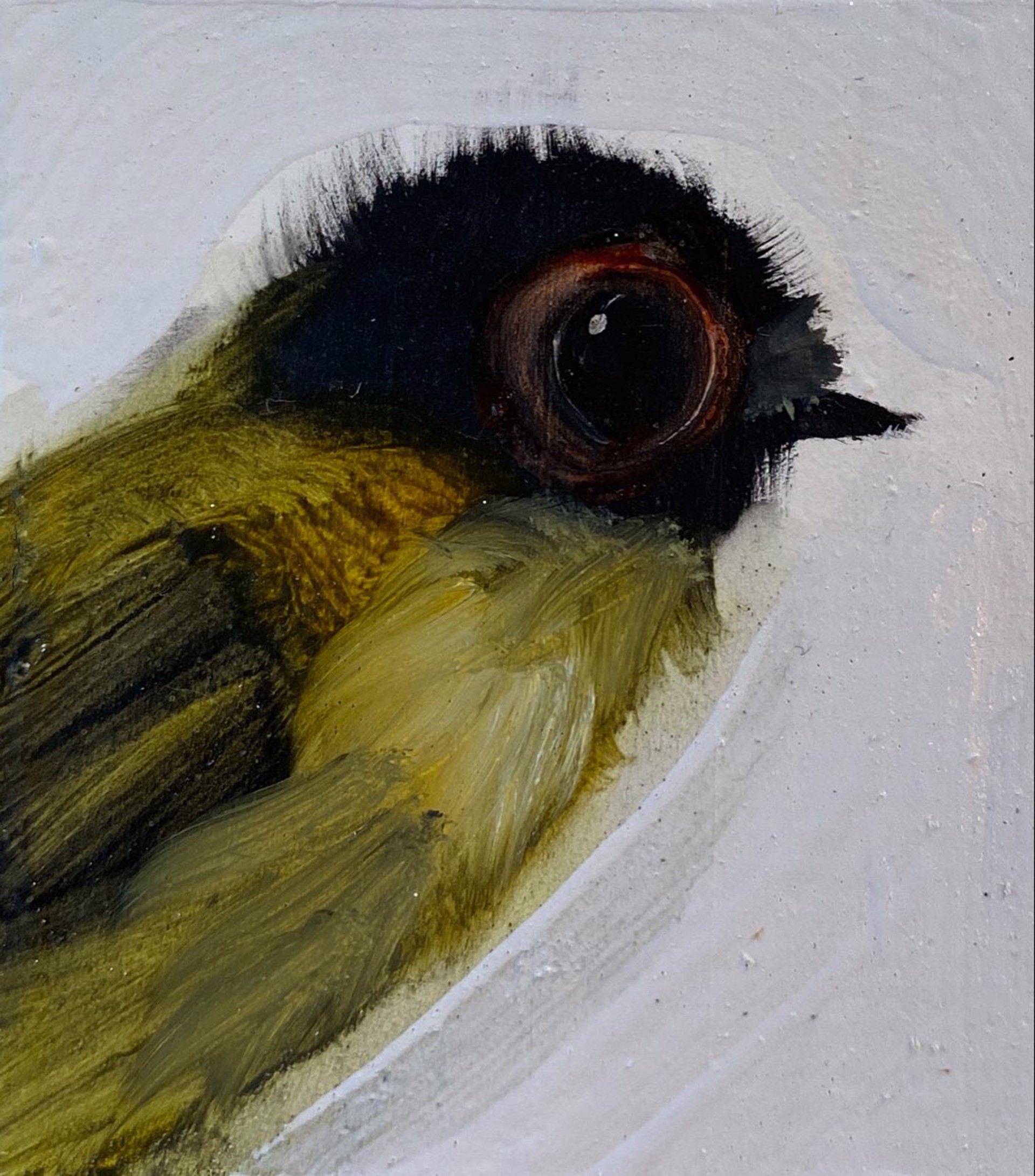 Bird Block (black head) by Diane Kilgore Condon
