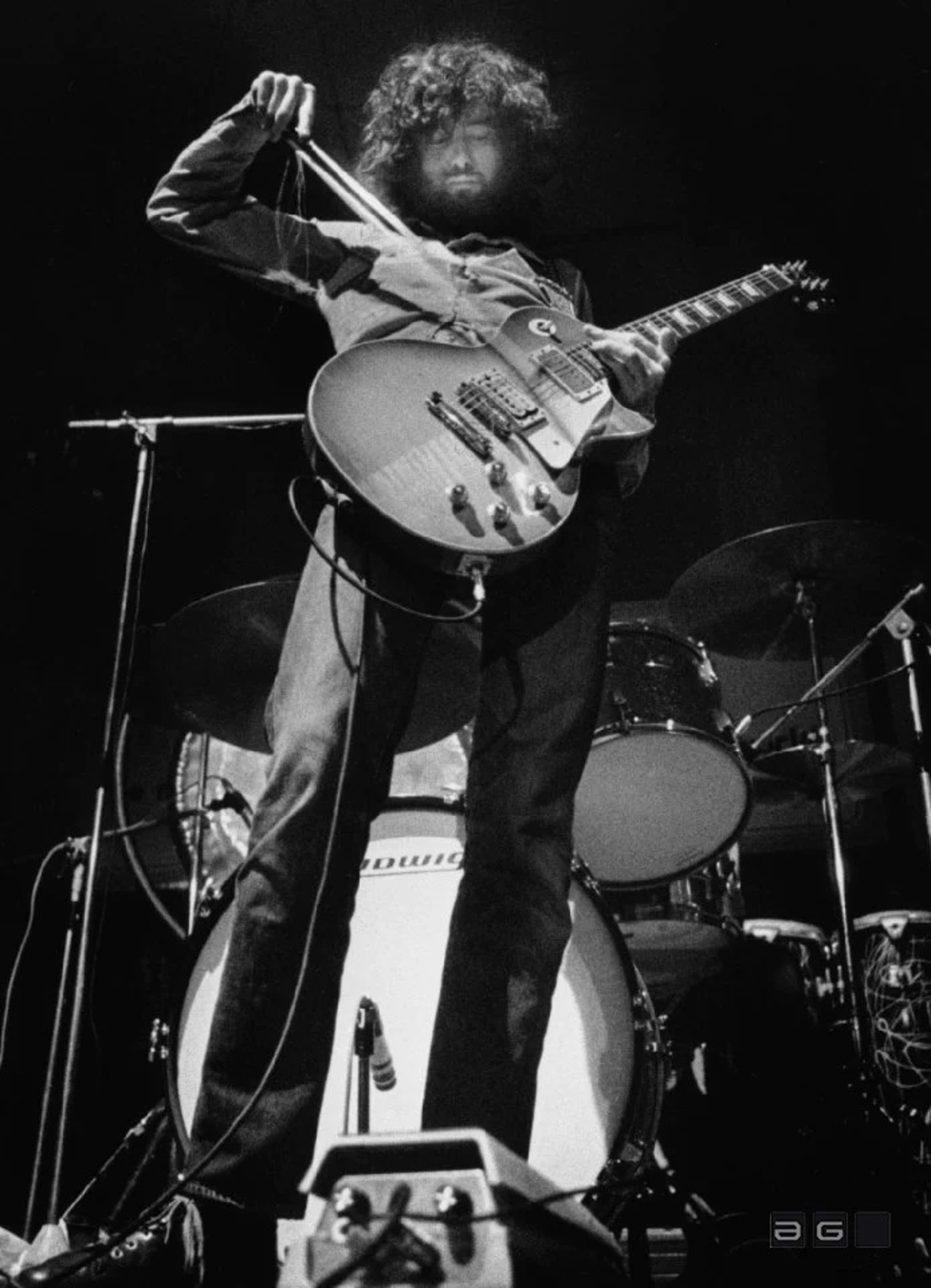 Jimmy Page by Barrie Wentzell