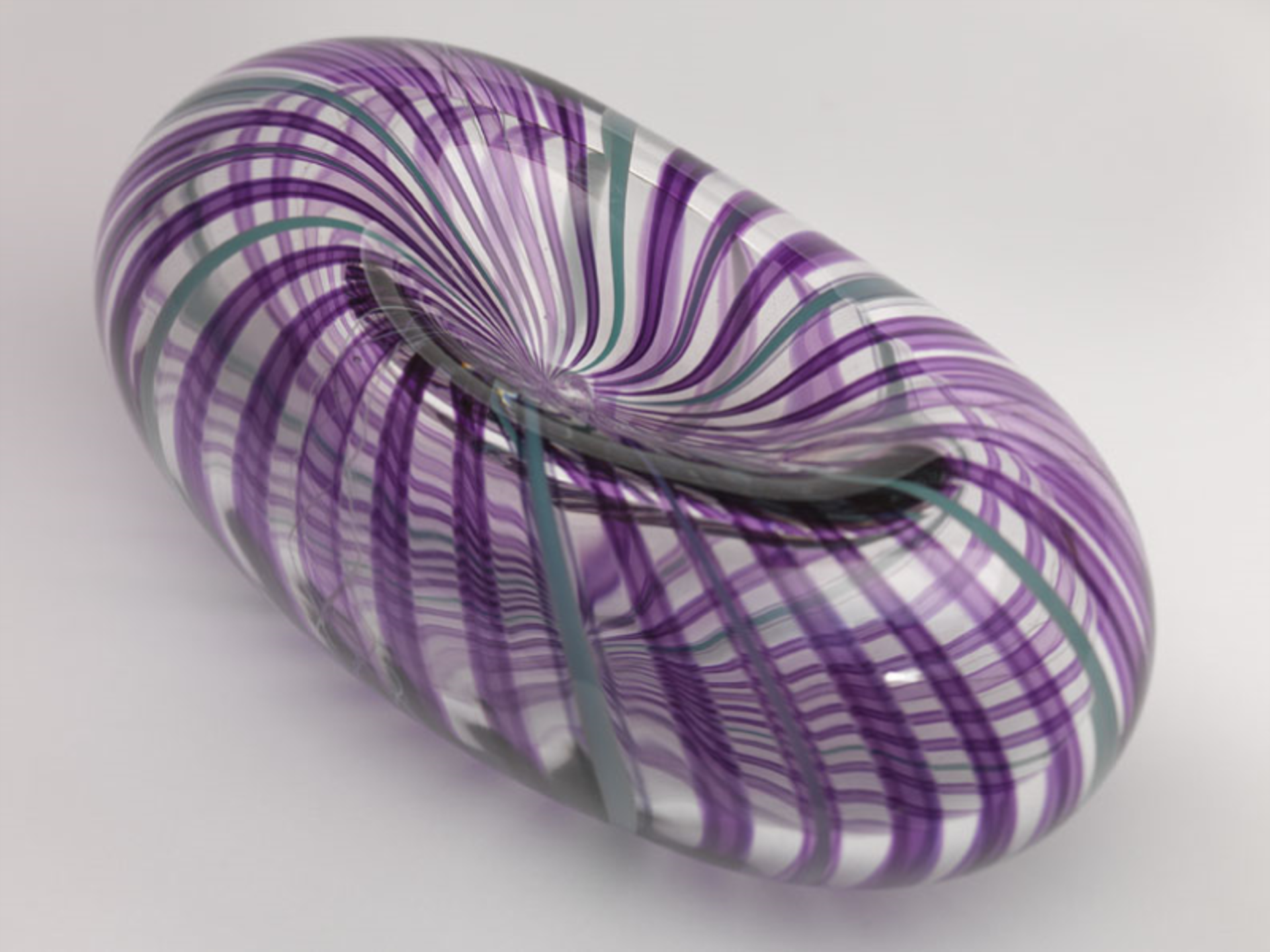 Stripes Purple by Nancy Otto