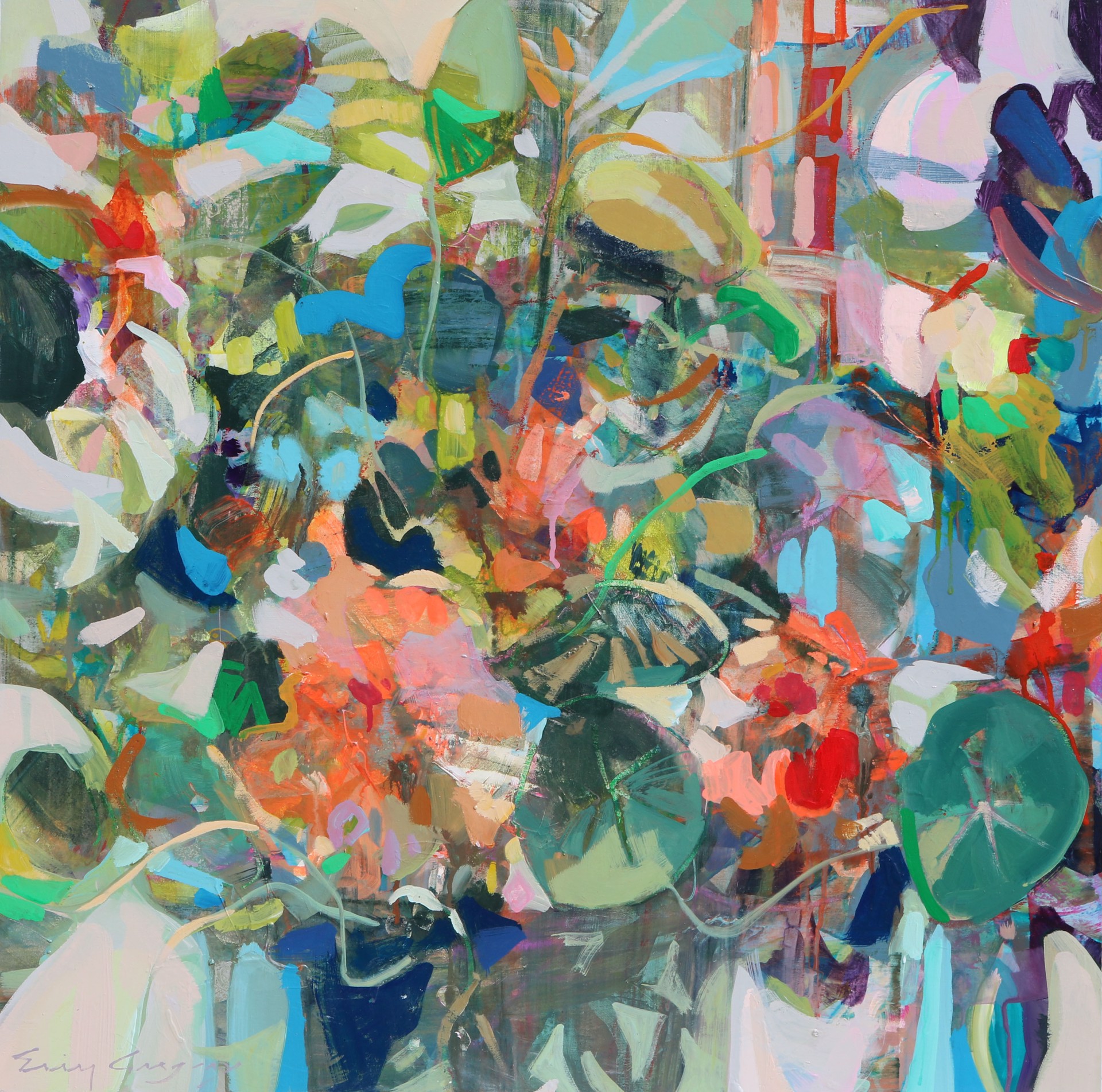 Nasturtium Obsession 2 by Erin Gregory