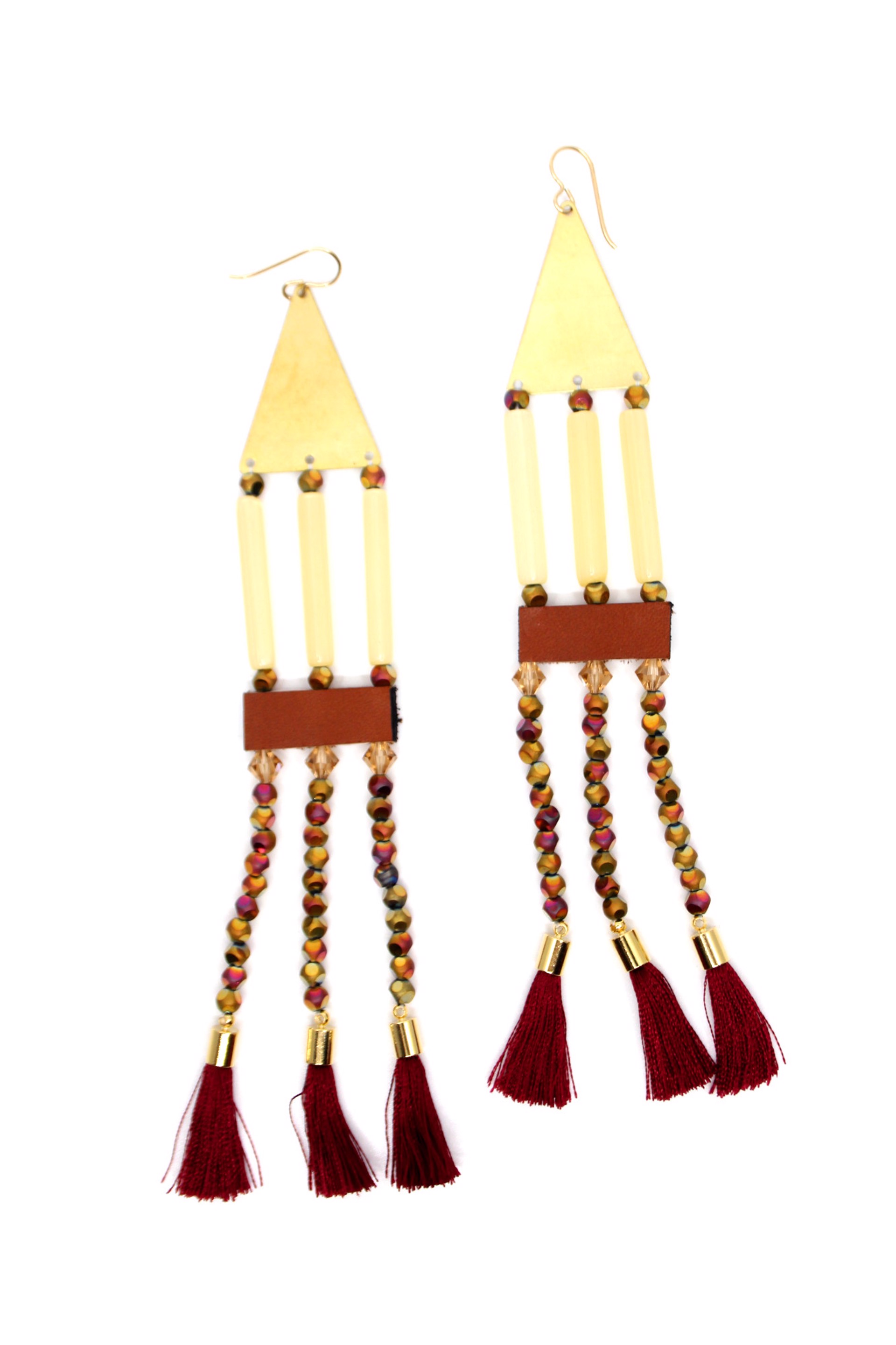 Long Earrings by Hollis Chitto