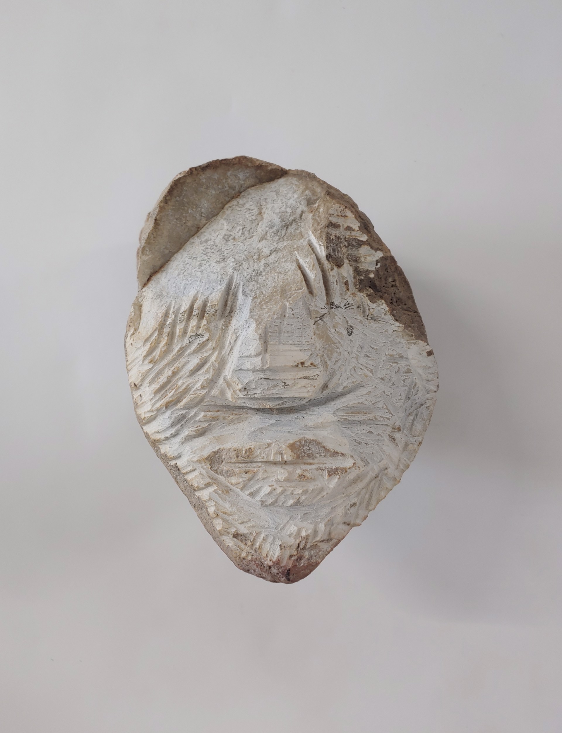 Rough Face - Stone Sculpture, unfinished by David Amdur