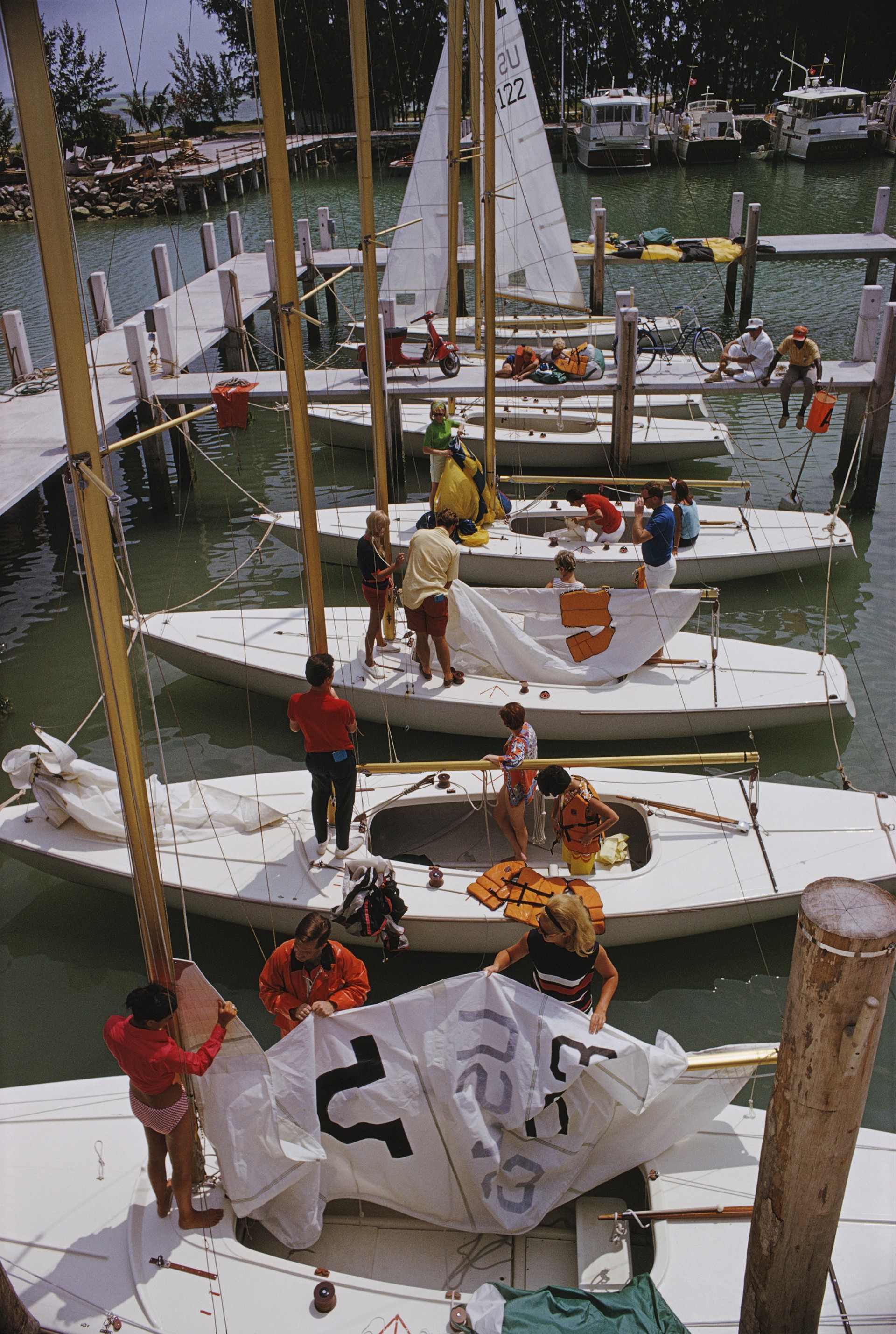 Freeport Yachts by Slim Aarons