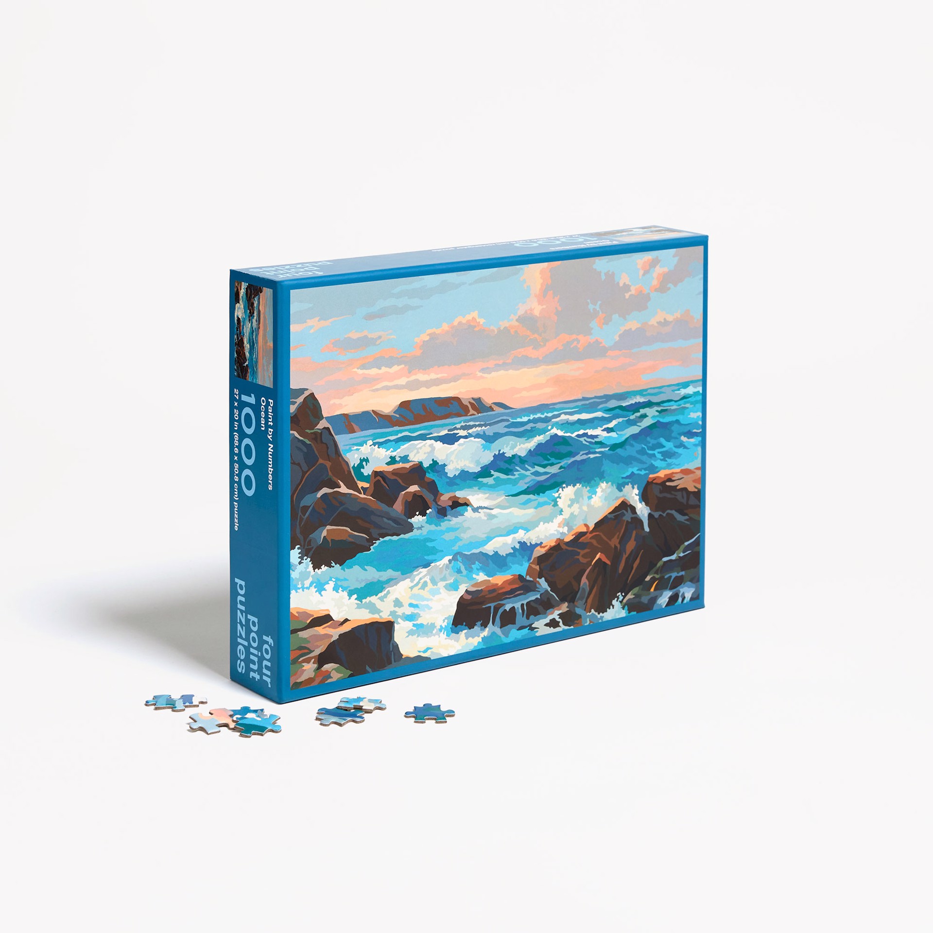 Paint by Numbers Ocean by Four Point Puzzles