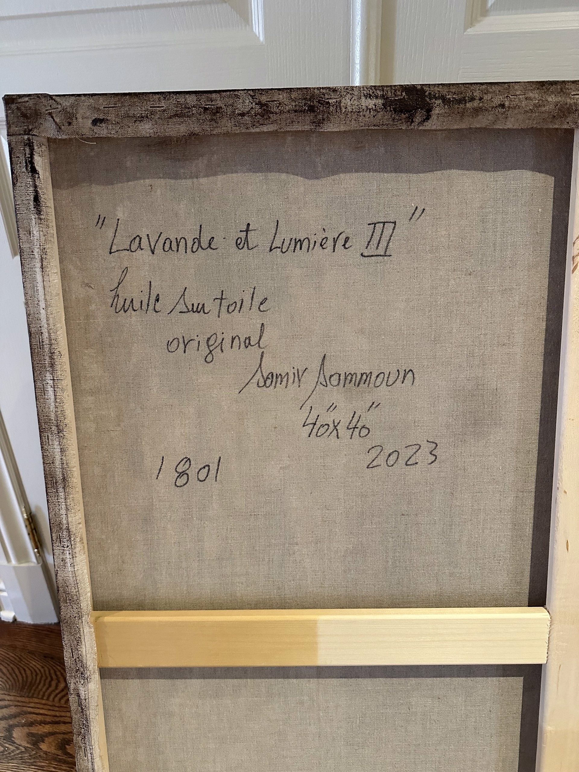 Lavande et Lumière III by Samir Sammoun