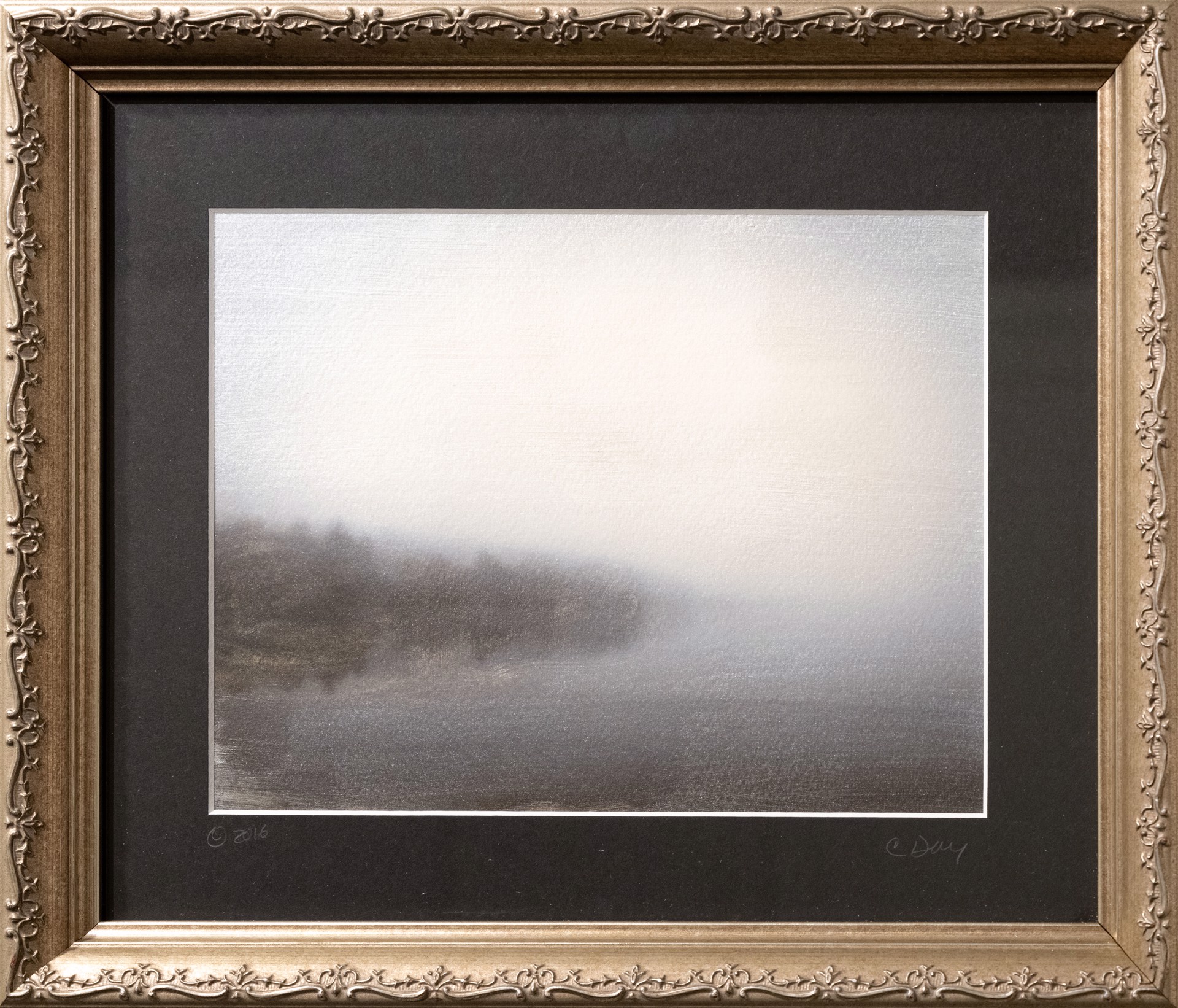 Foggy Triptych (3 of 3) by Catherine Day