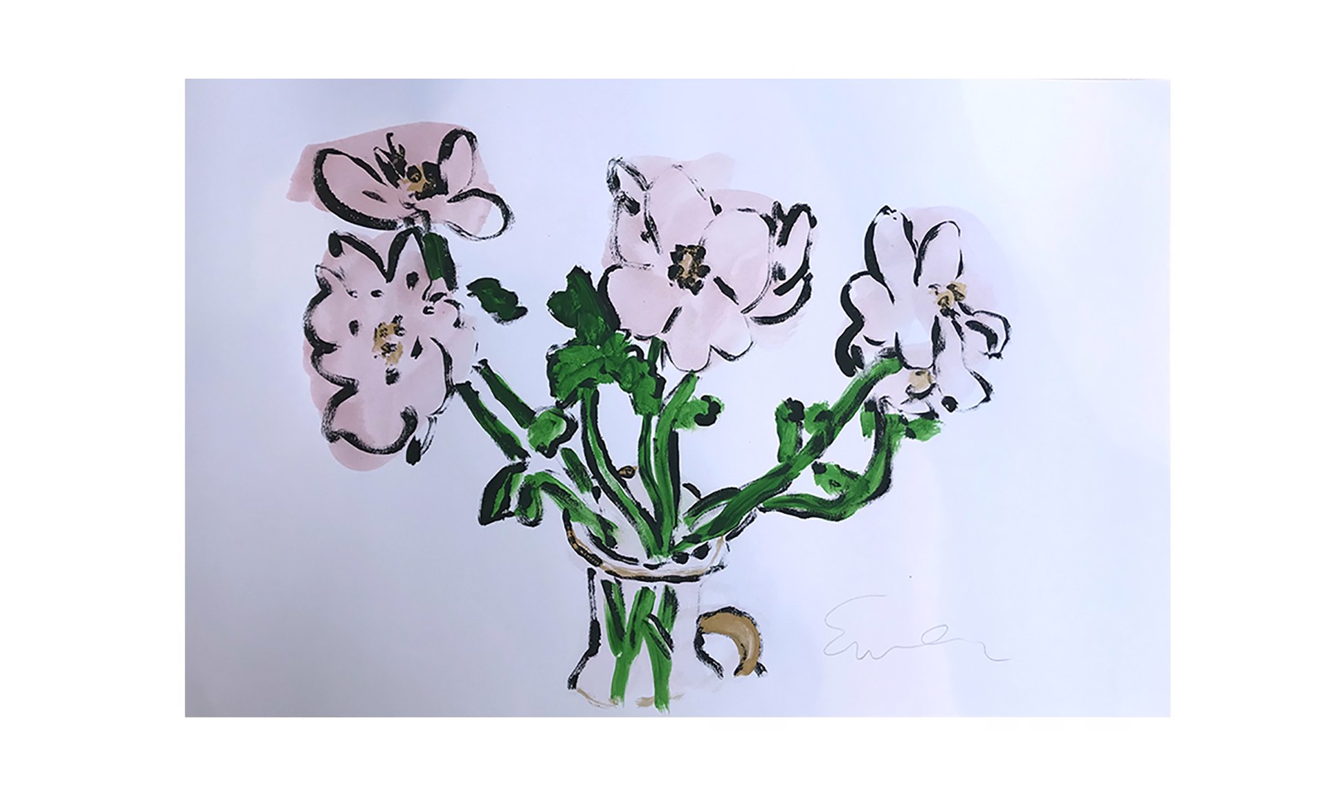 Anemones (Matisse Study) by ANNE-LOUISE EWEN