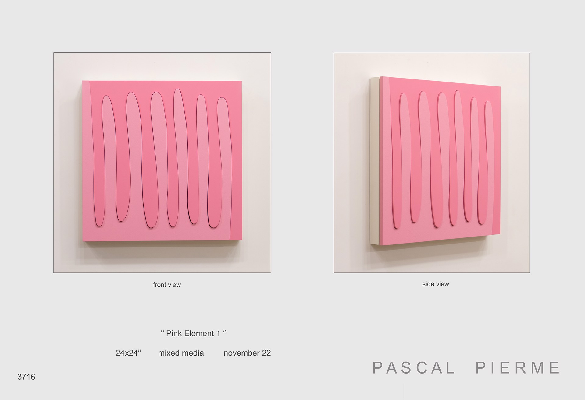 Pink Element 1 by Pascal Piermé