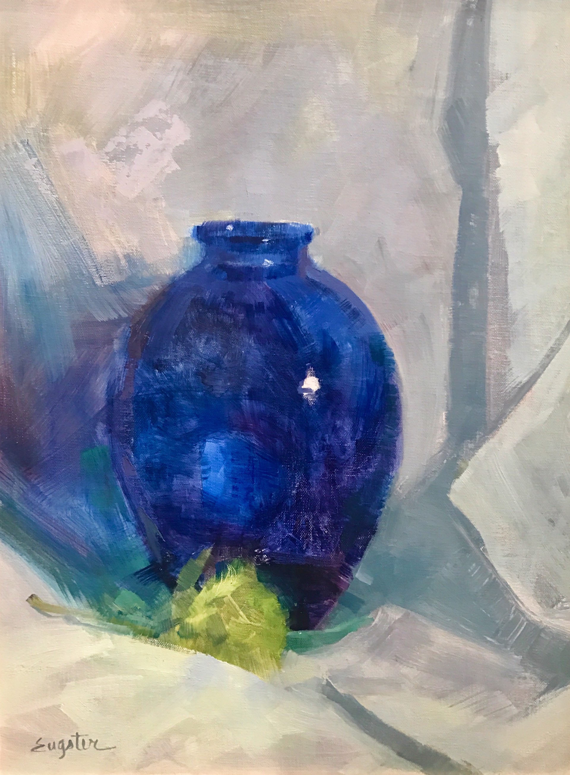 Blue Vase by Diane Eugster