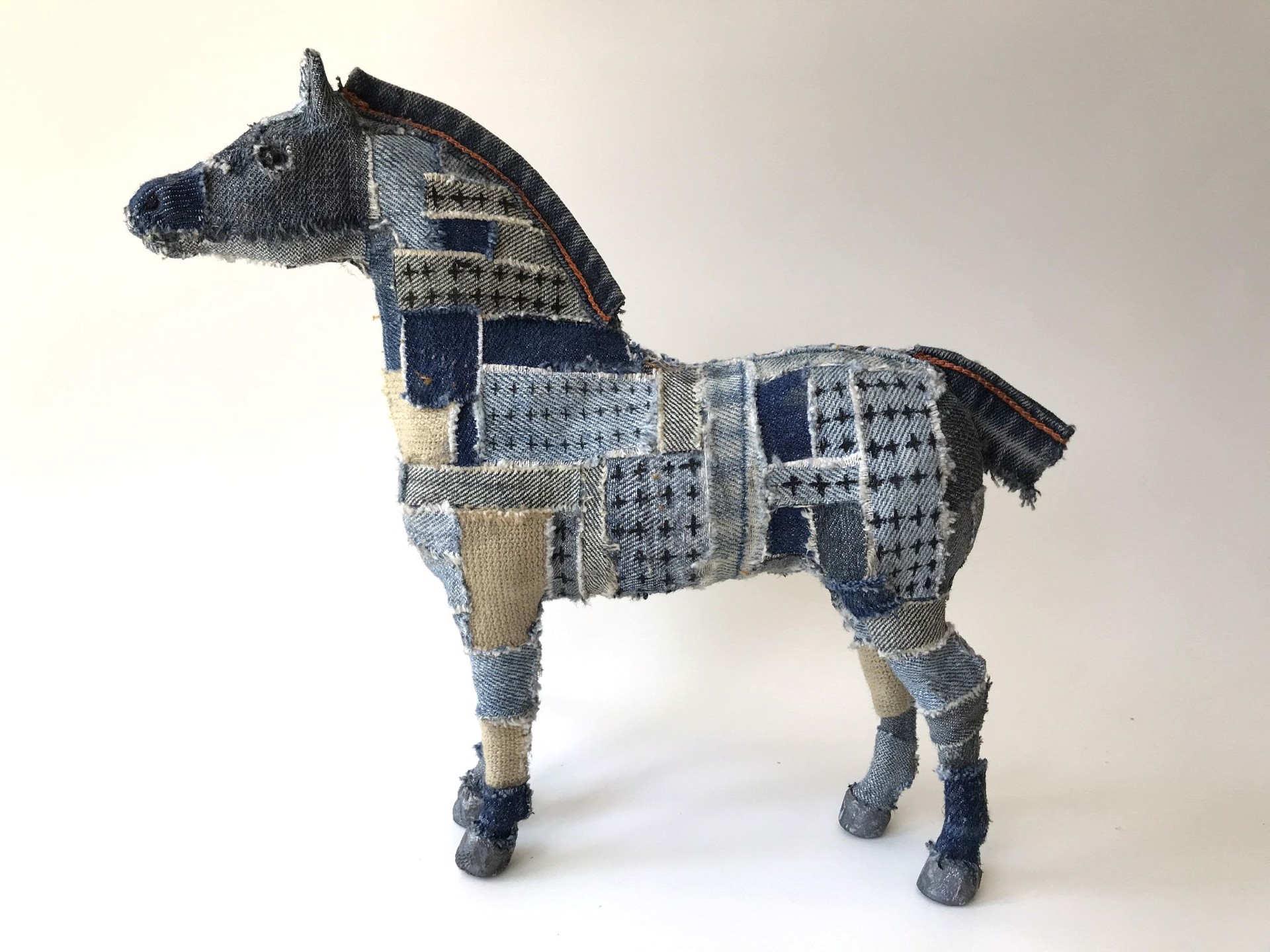 Gees Bend Horse by Gin Stone