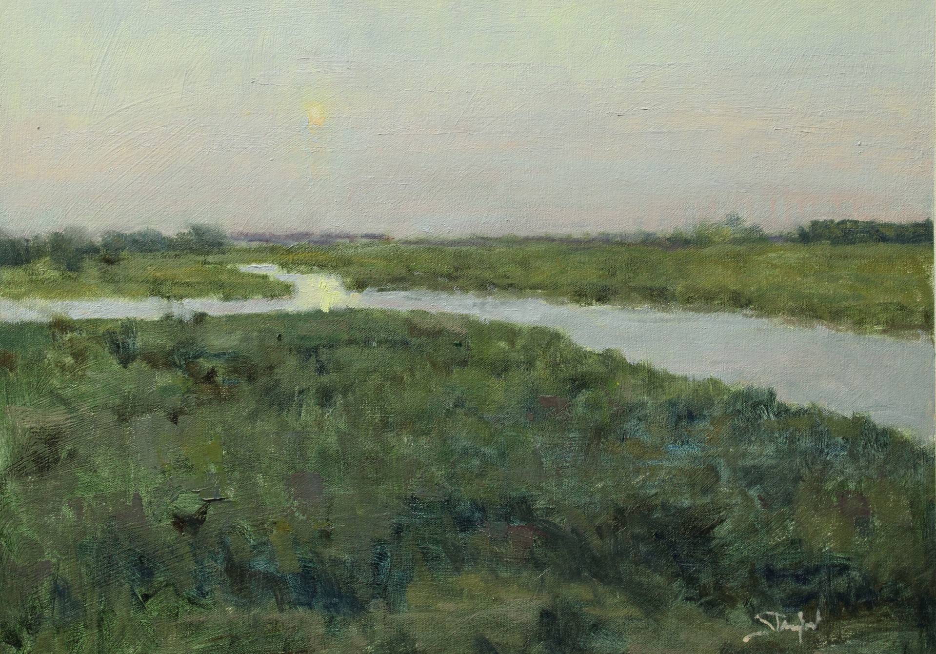 Marsh Nocturne by John Stanford