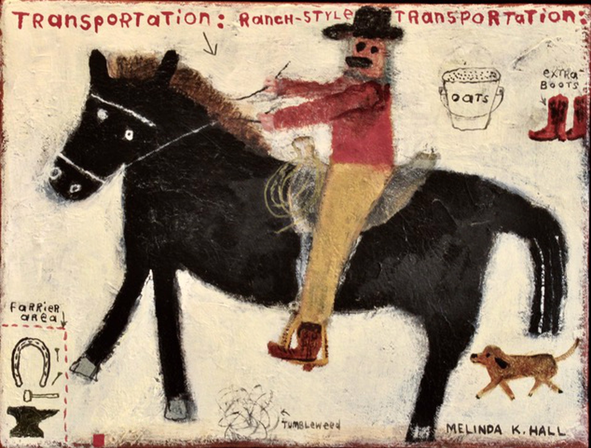 Transportation:  Ranch Style by Melinda K. Hall