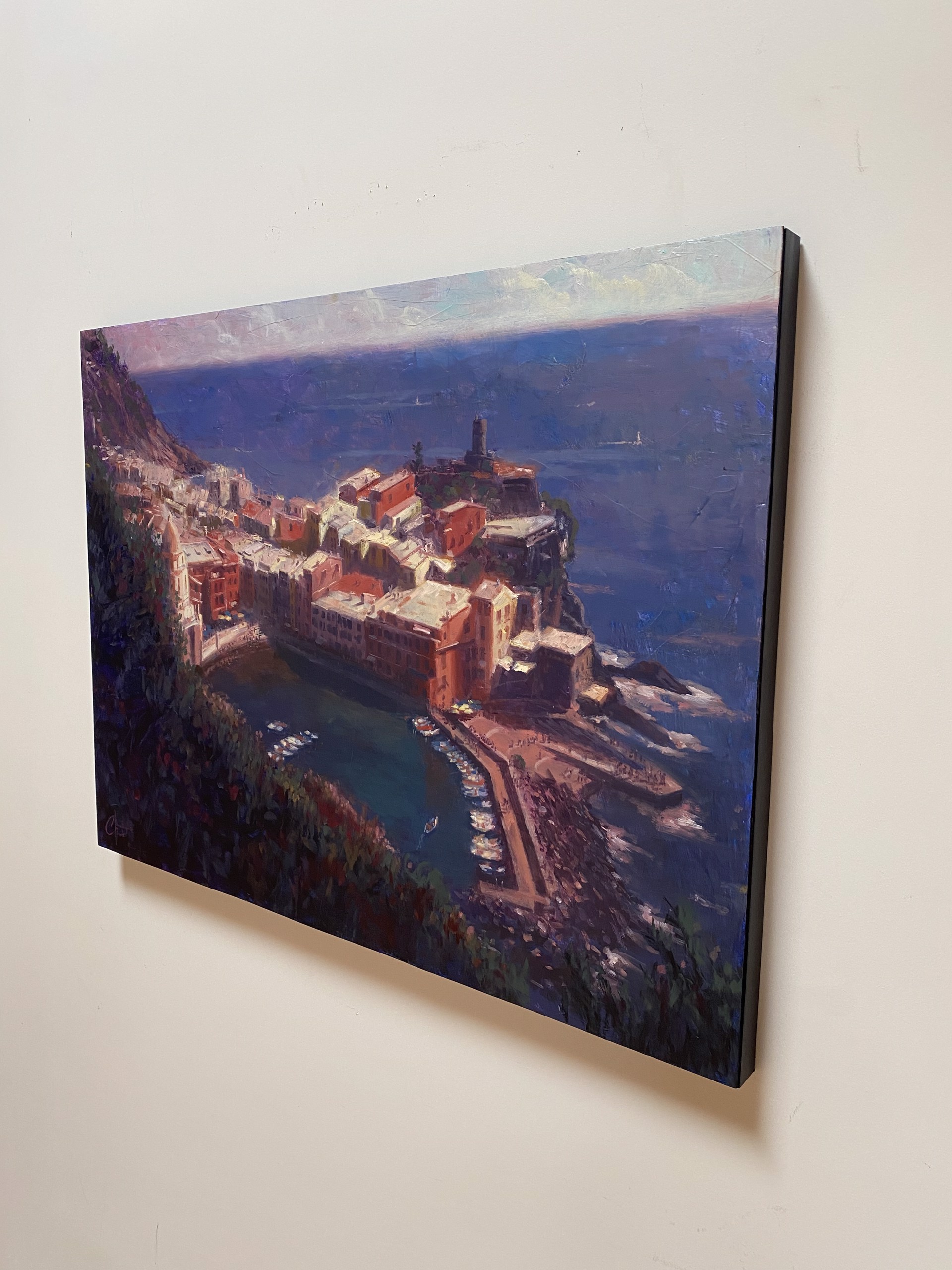 Cliffs of Vernazza by Christopher Clark