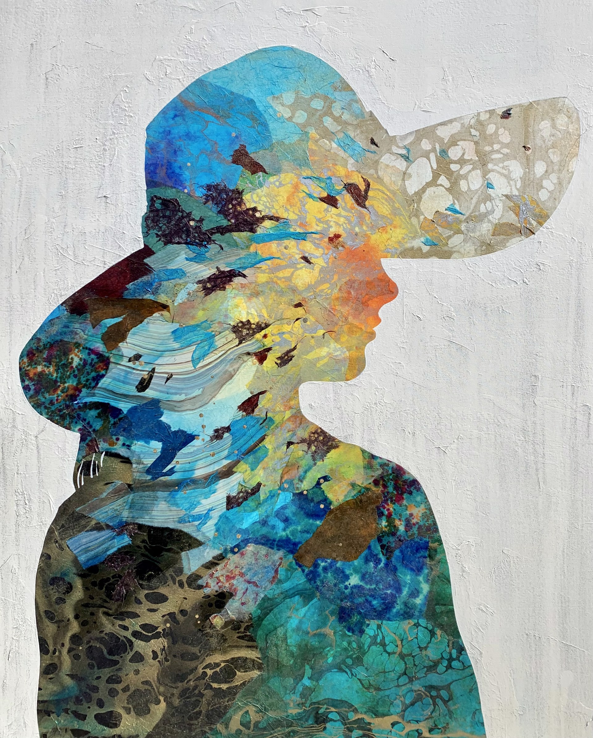 Sunhat Silhouette IV by Christopher Peter