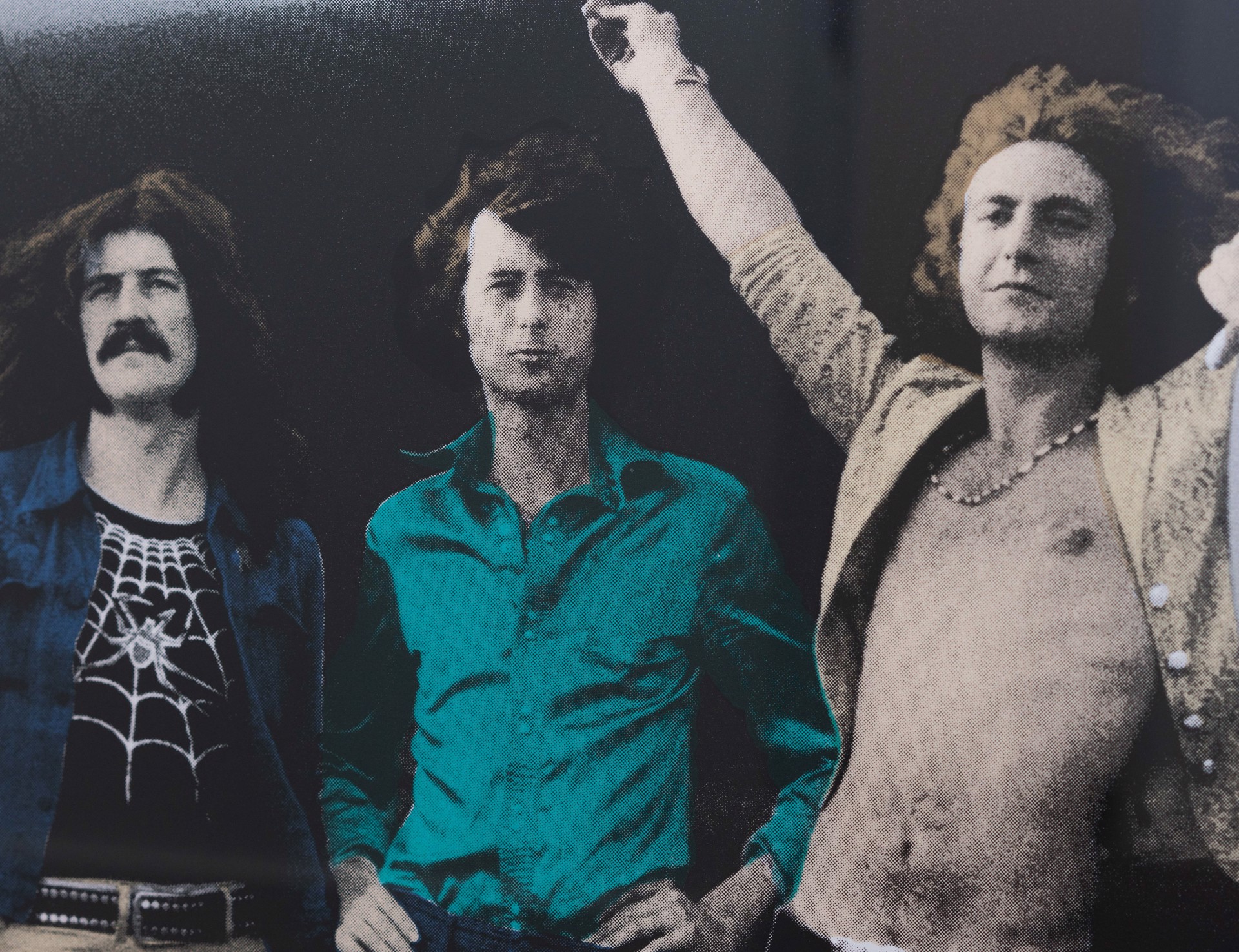 Led Zeppelin, NYC, 1973 by Bob Gruen