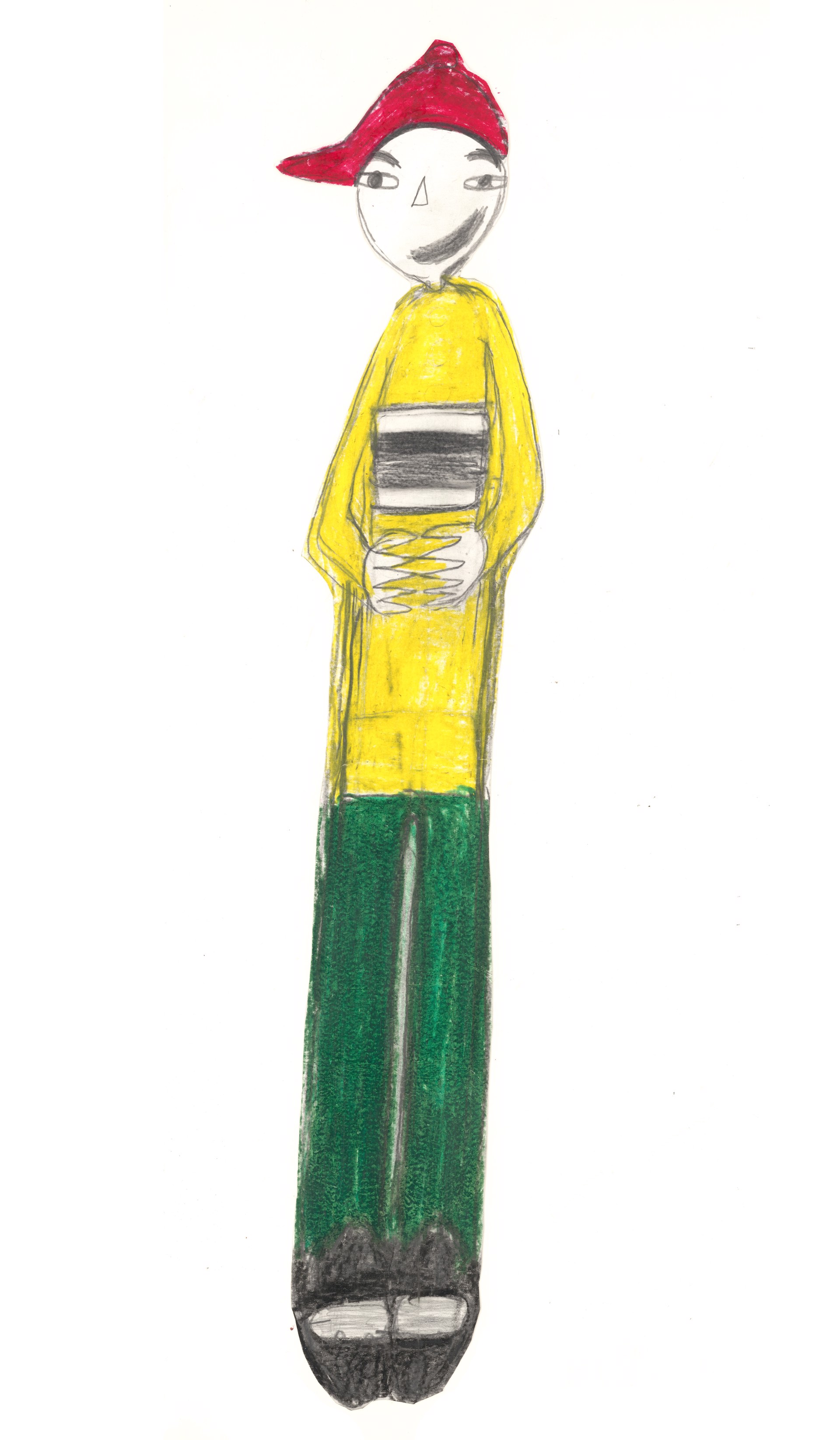 Boy in a Yellow Shirt by Michael Haynes