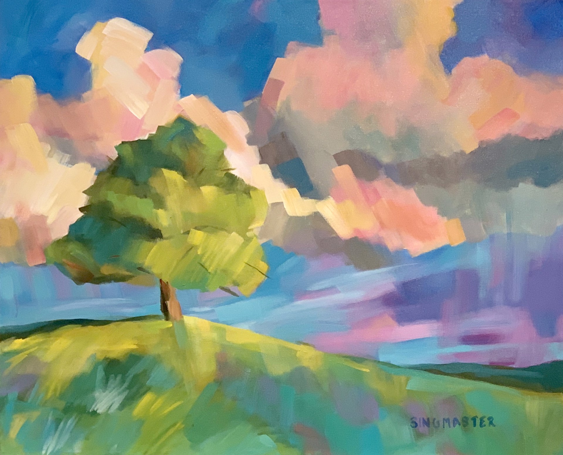 Tree Landscape by Kenneth Singmaster