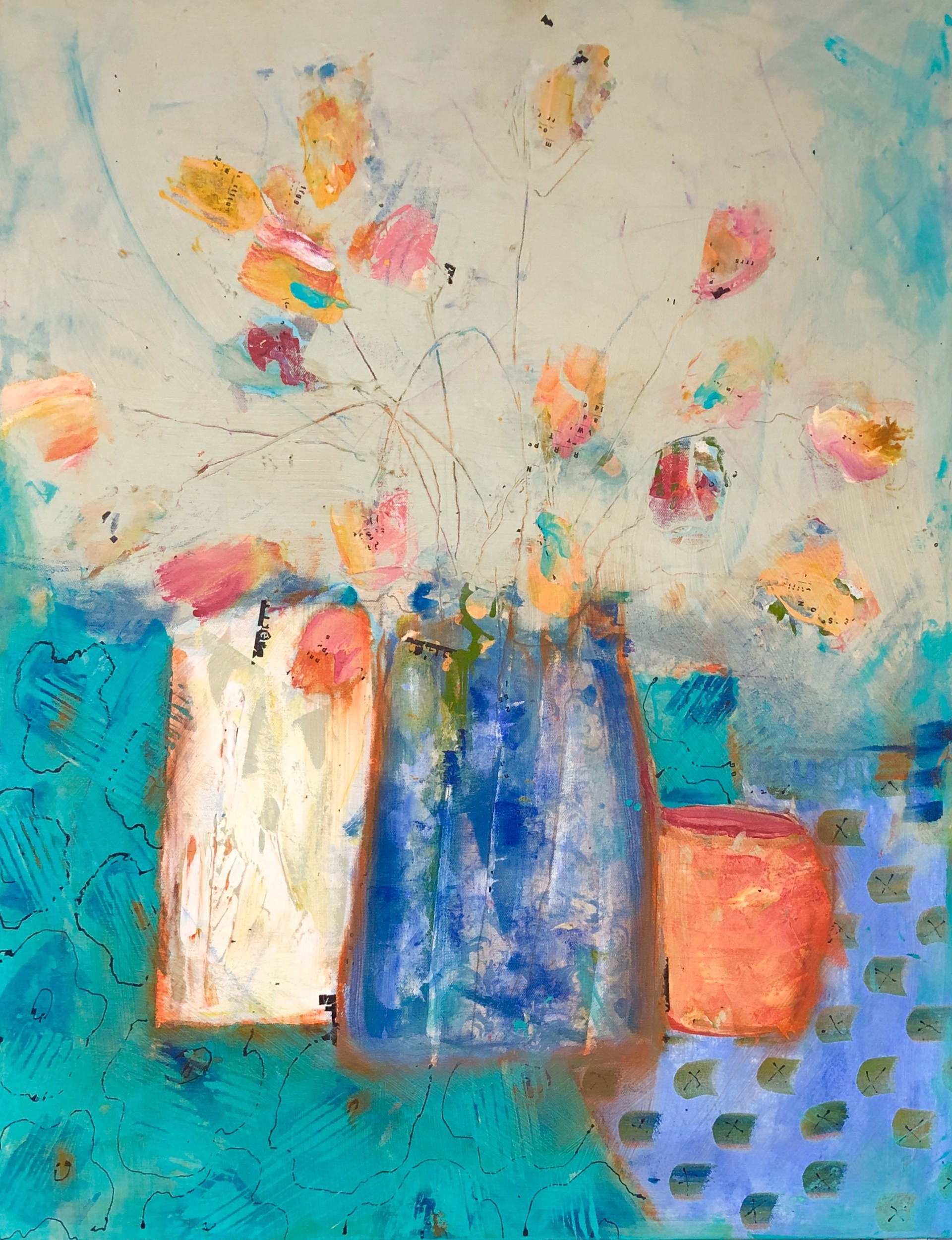 Wild Flowers by Jill Krasner