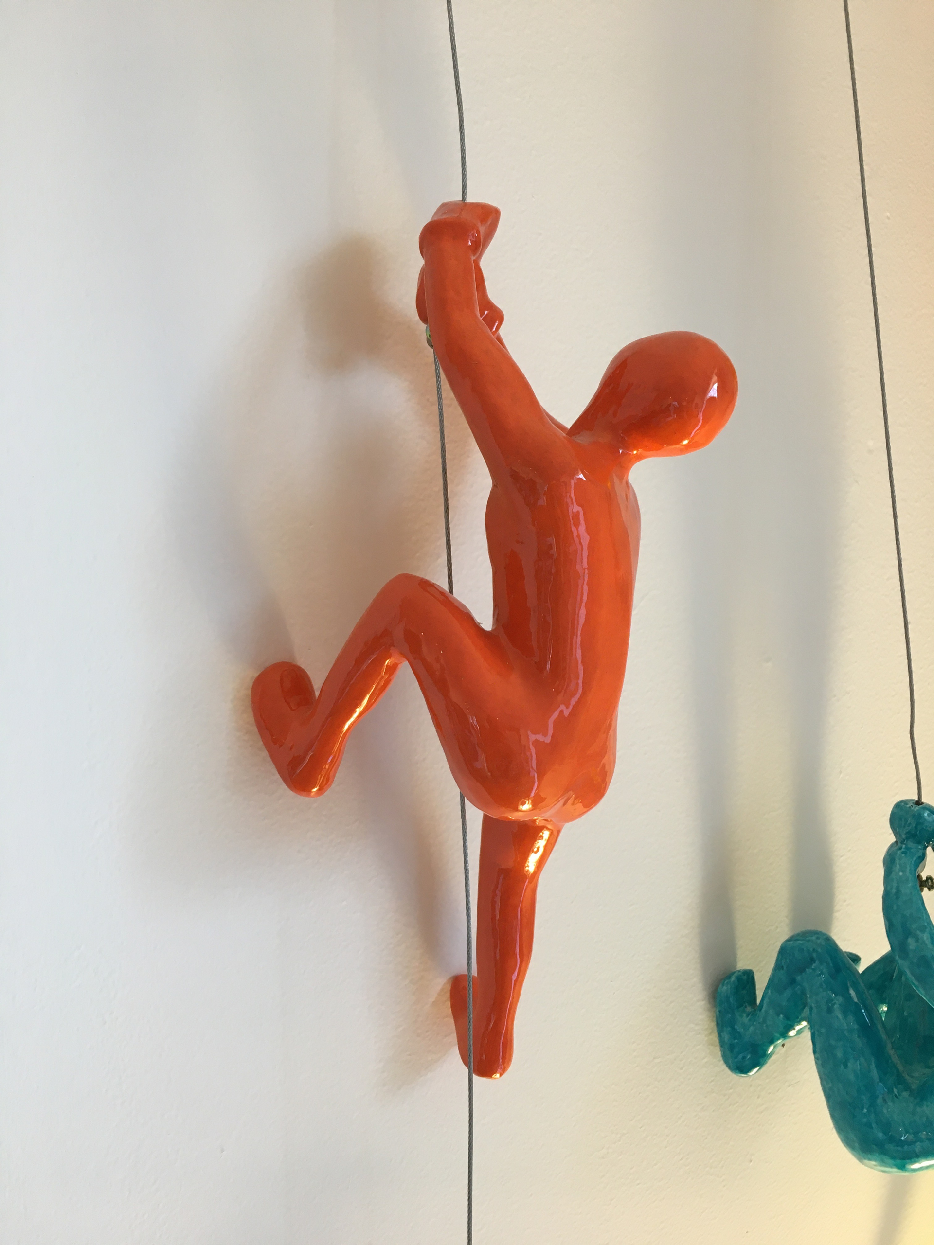 Wall Climber (#33 Orange) by Ancizar Marin