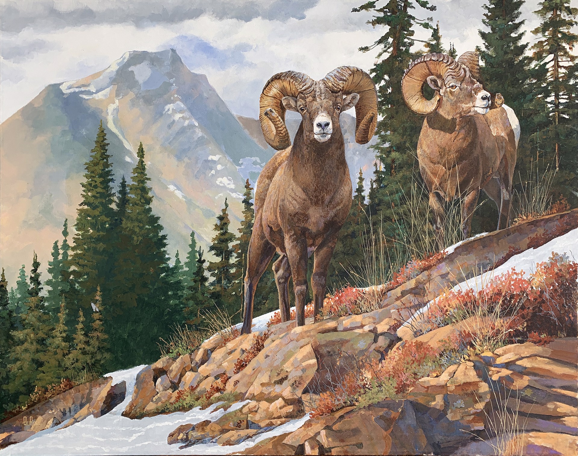 They Came Out of the Bighorns by Ed DuRose