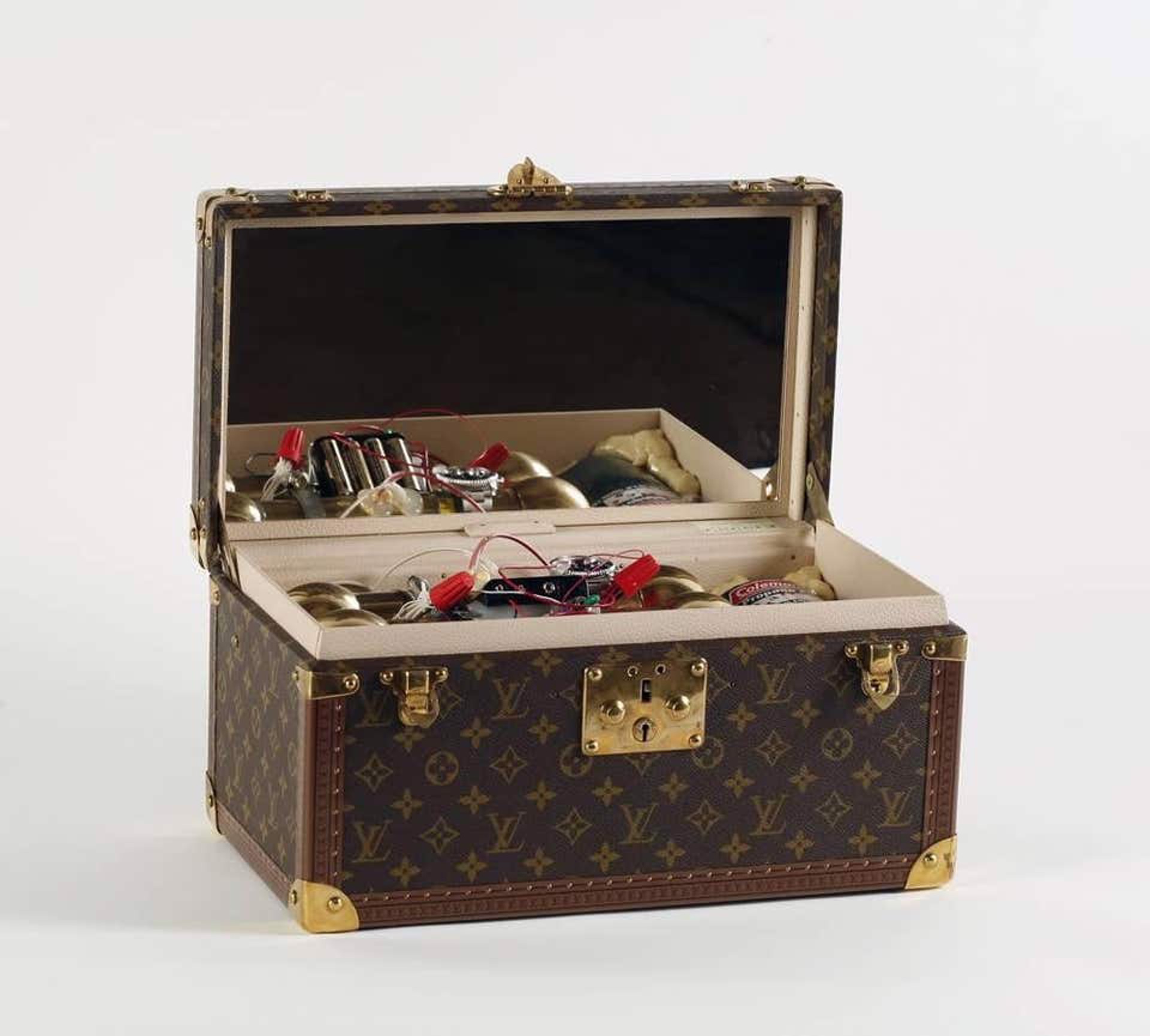 Louis Vuitton, Mock Vanity Case Bomb by Gregory Green