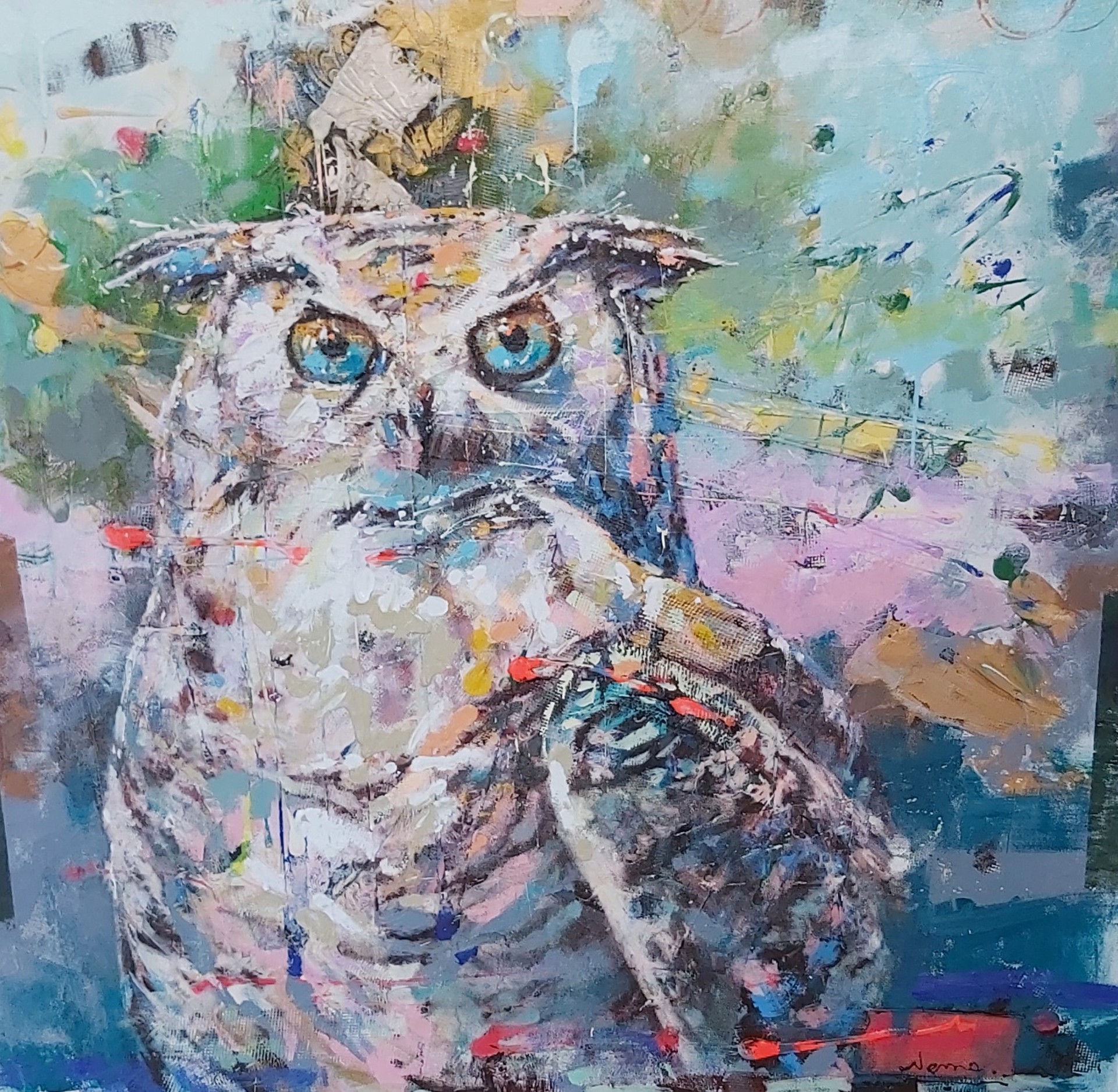 Owl at Night - 188507 by Victor Colesnicenco (Nemo)