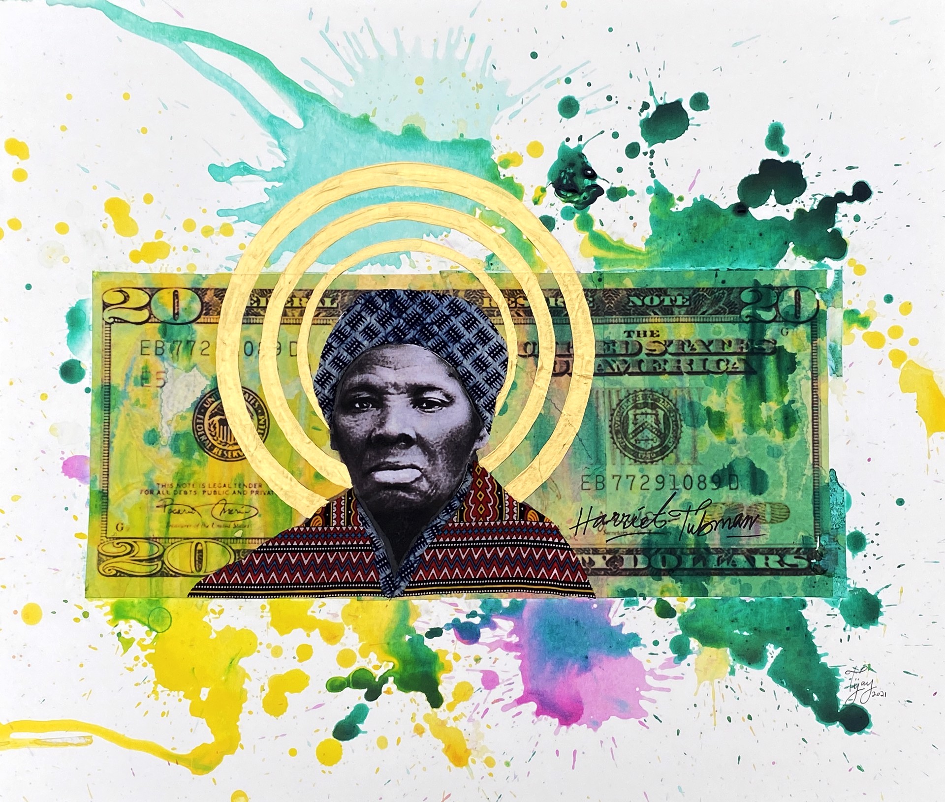 The Pride of Our Village, Harriet Tubman by Tijay Mohammed