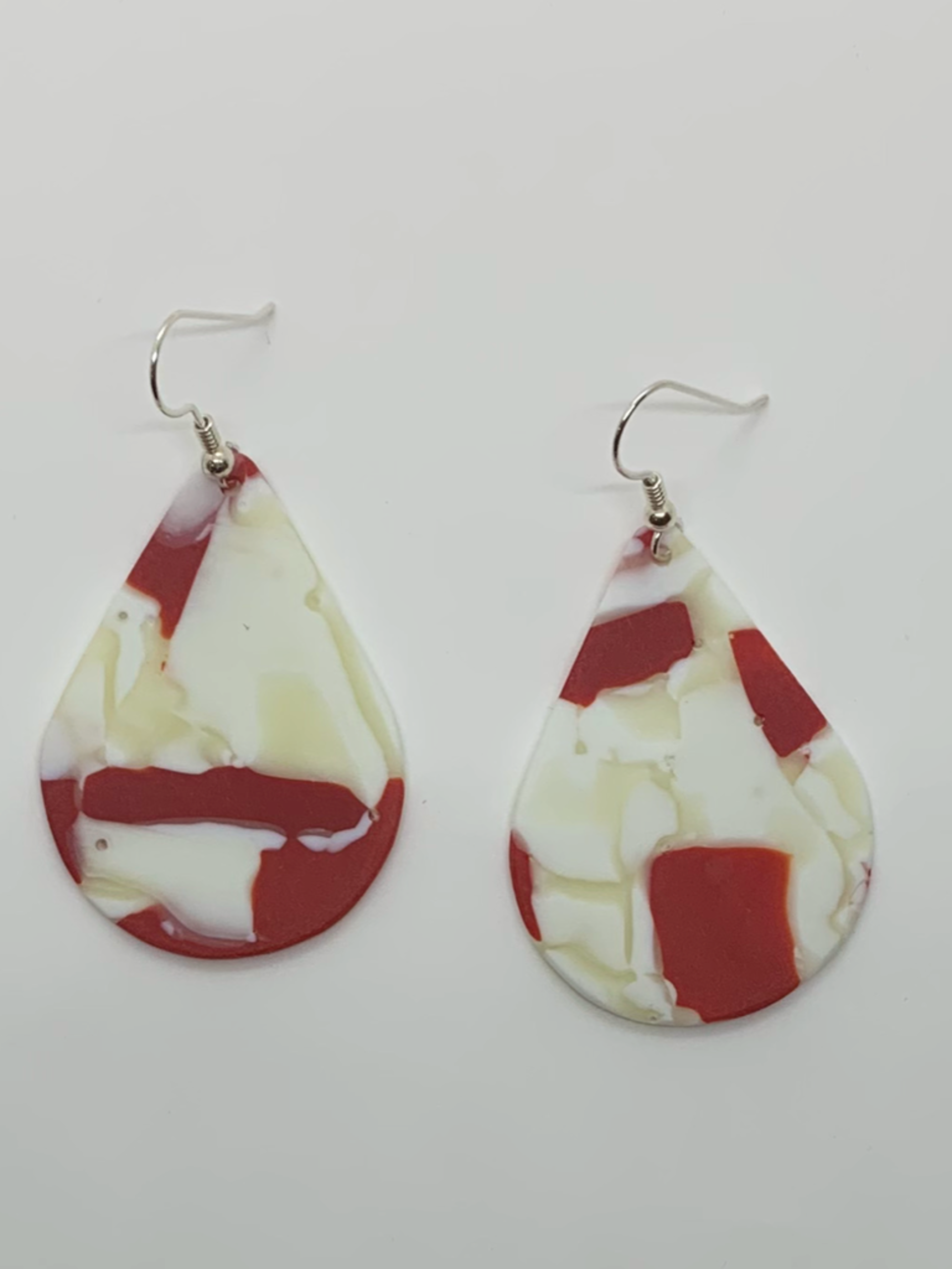 Molten Matte Teardrop Earrings by Chris Cox